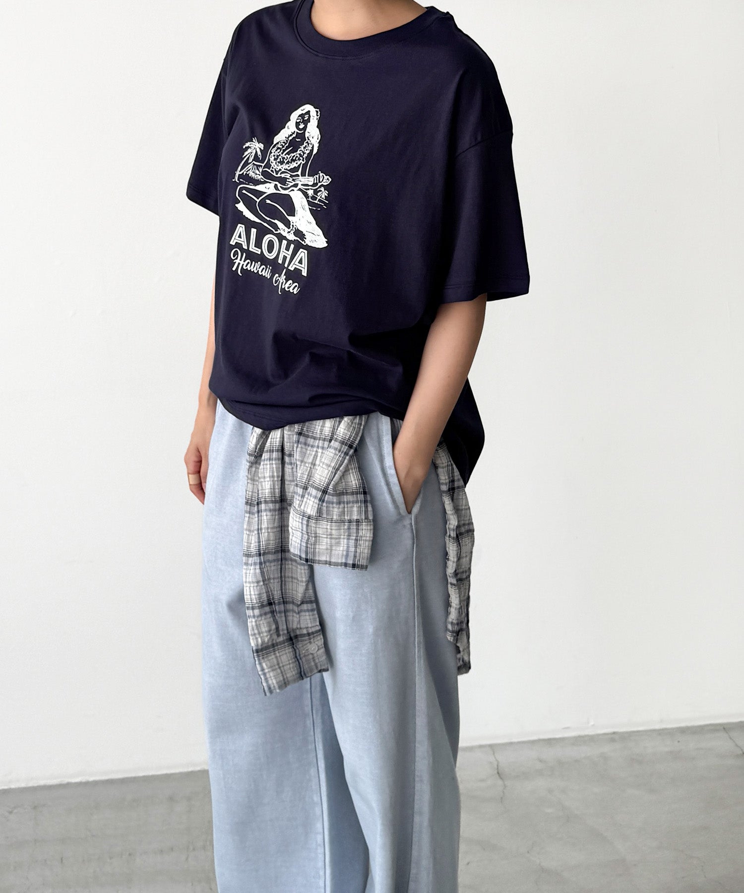 "ALOHA"Tシャツ