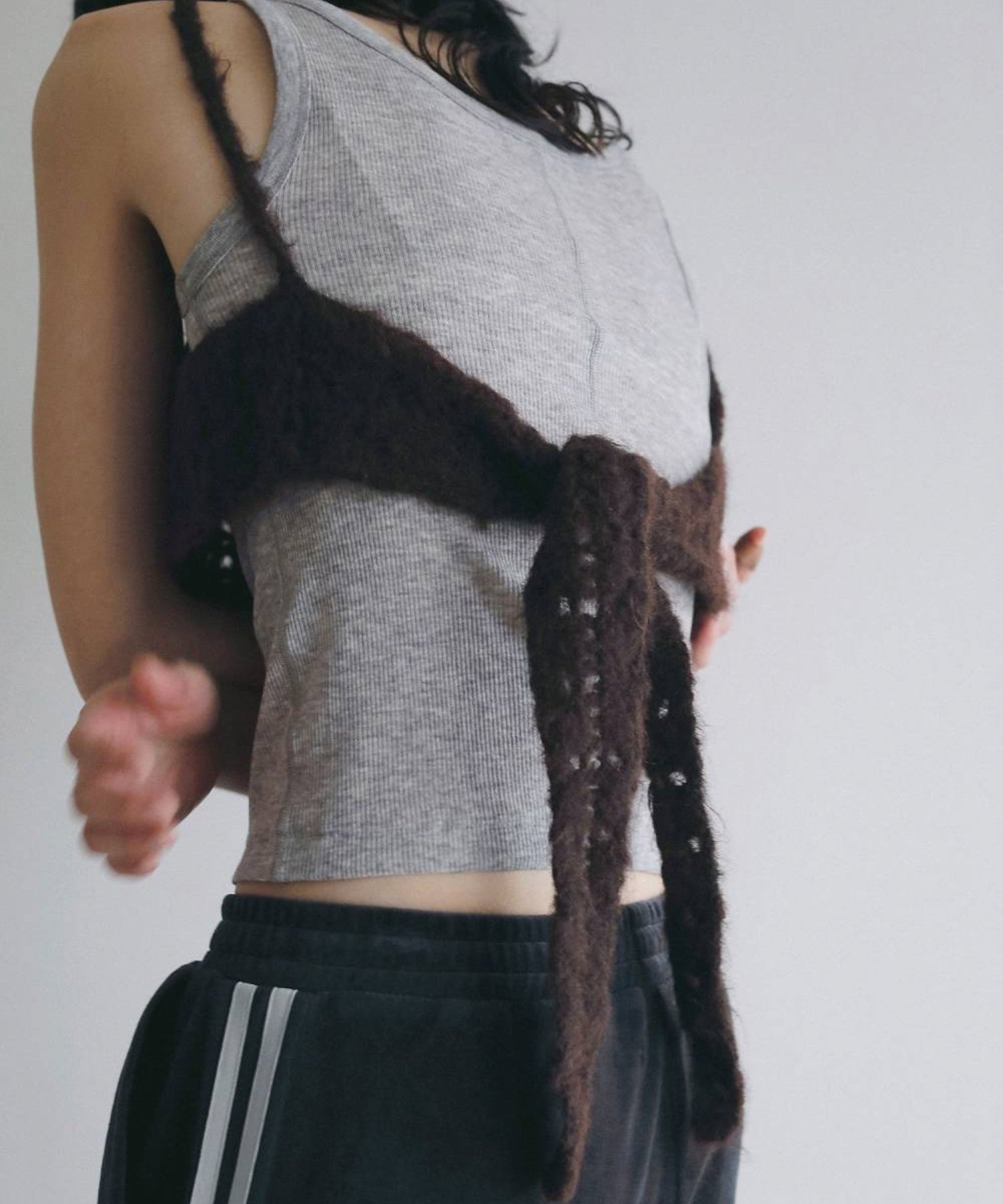 Crochet Knit Bustier