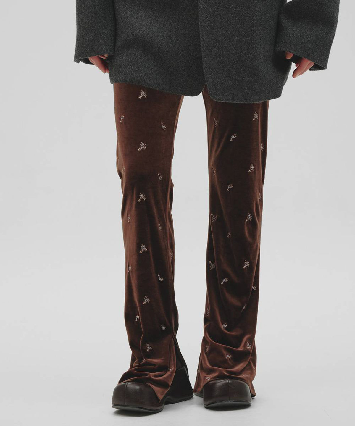 Petit Flower Velour Leggings
