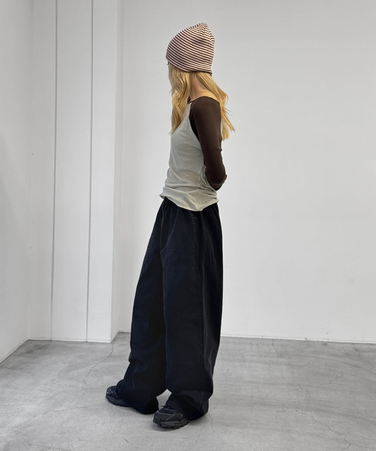 ピグメントツイルパンツ