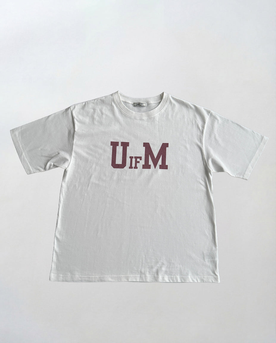 "U IF M"Tシャツ