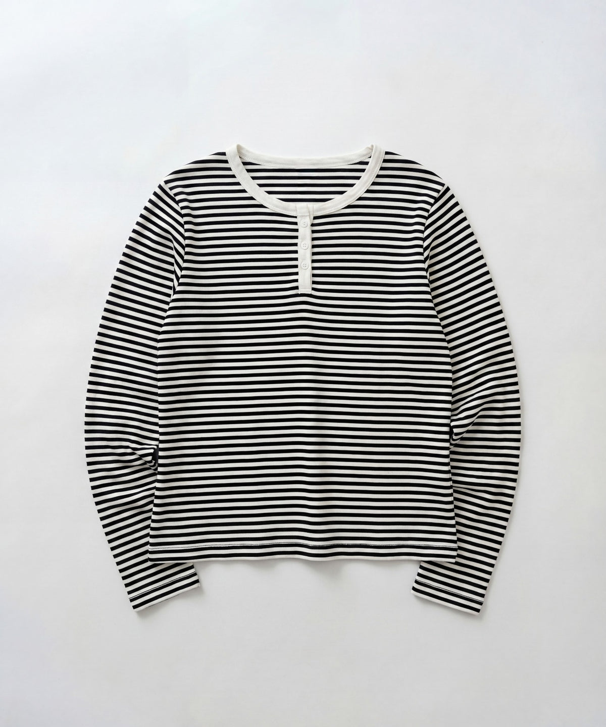 コットンヘンリーロングTシャツ
