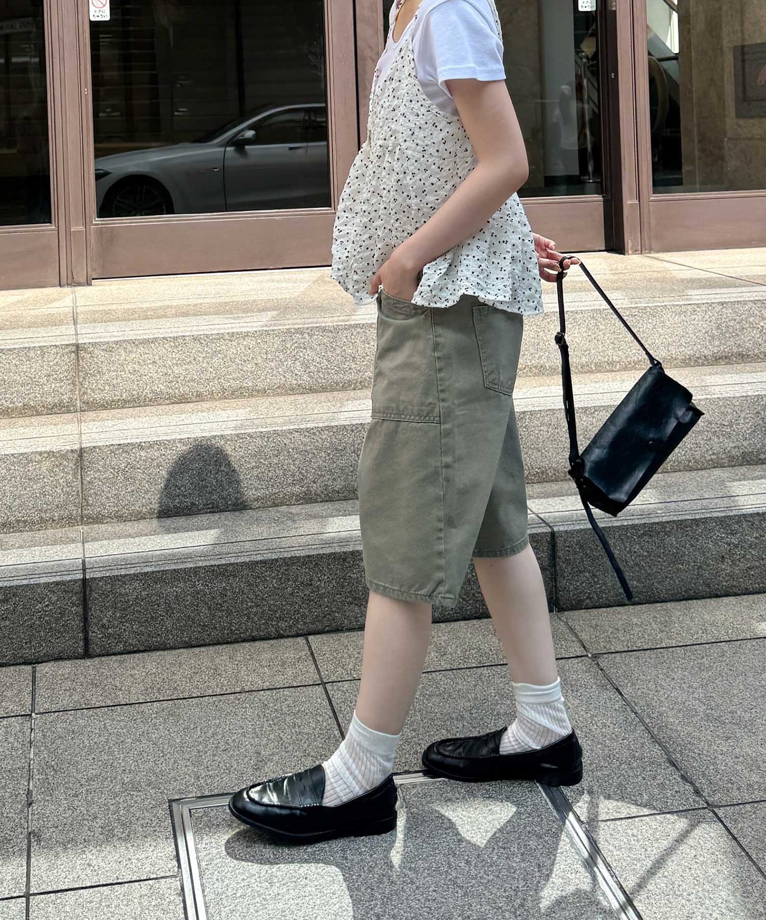 ウォッシングベイカーハーフパンツ