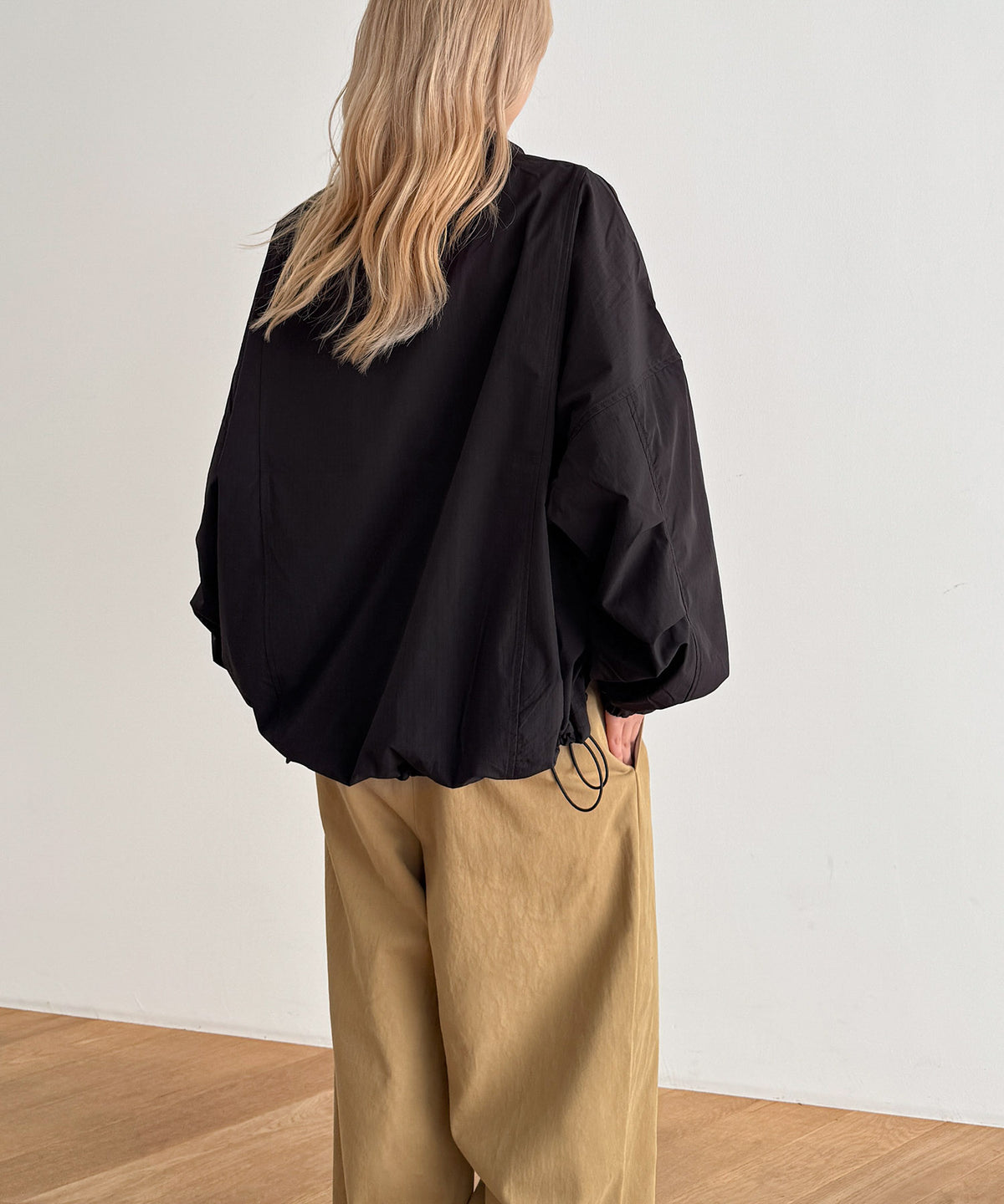 STAND COLLAR JACKET