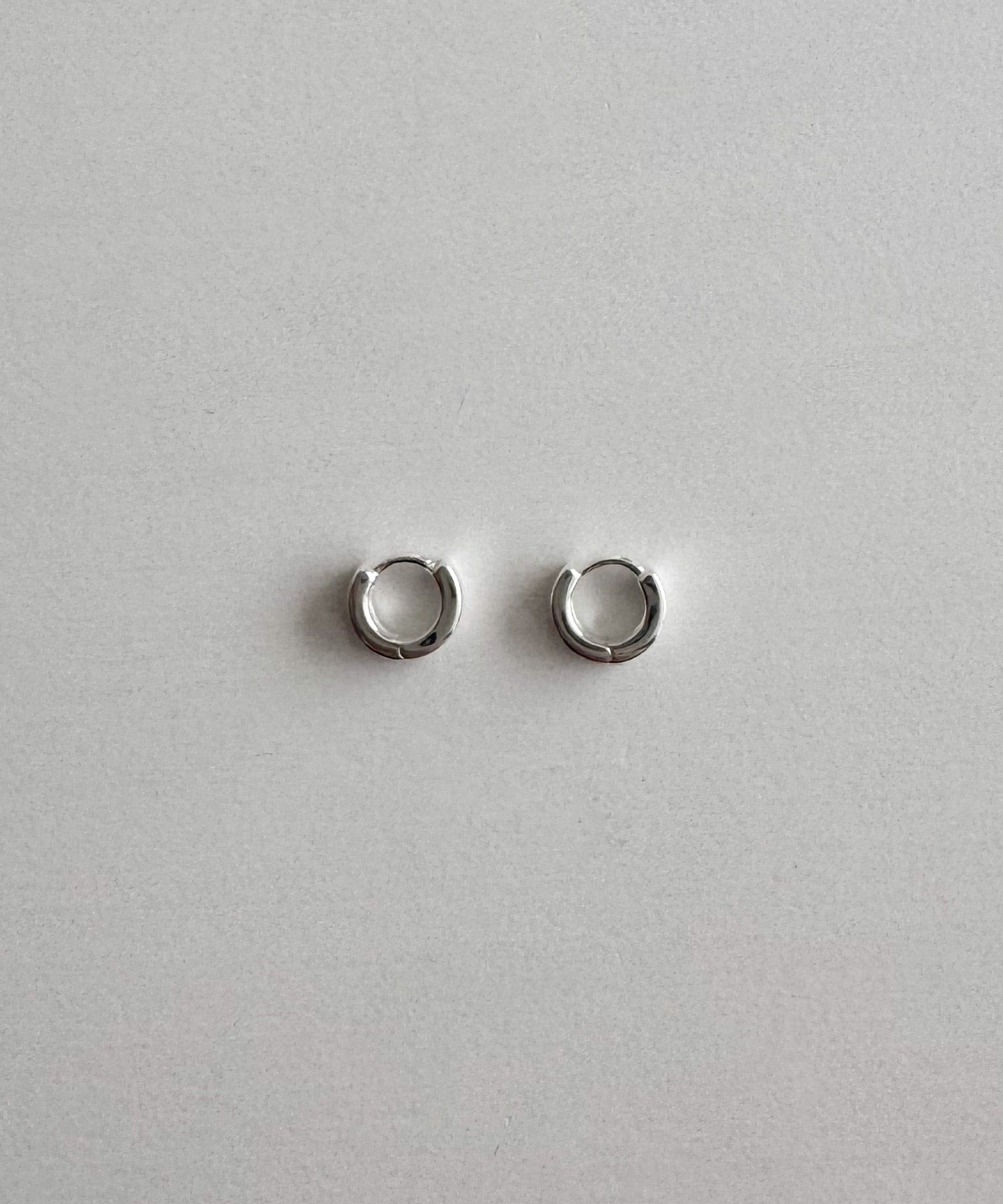 【Silver925】プチフープシルバーピアス