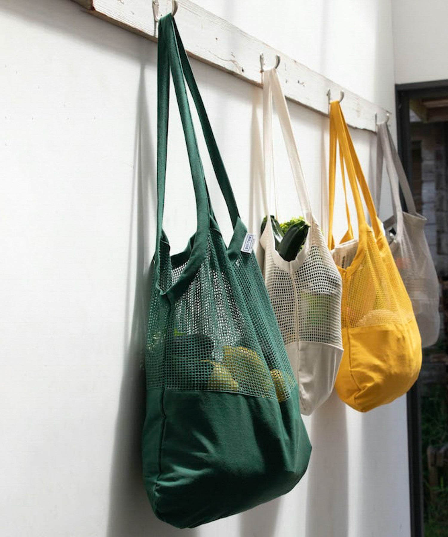 Cotton half meshbag/コットンハーフメッシュバッグ(S)