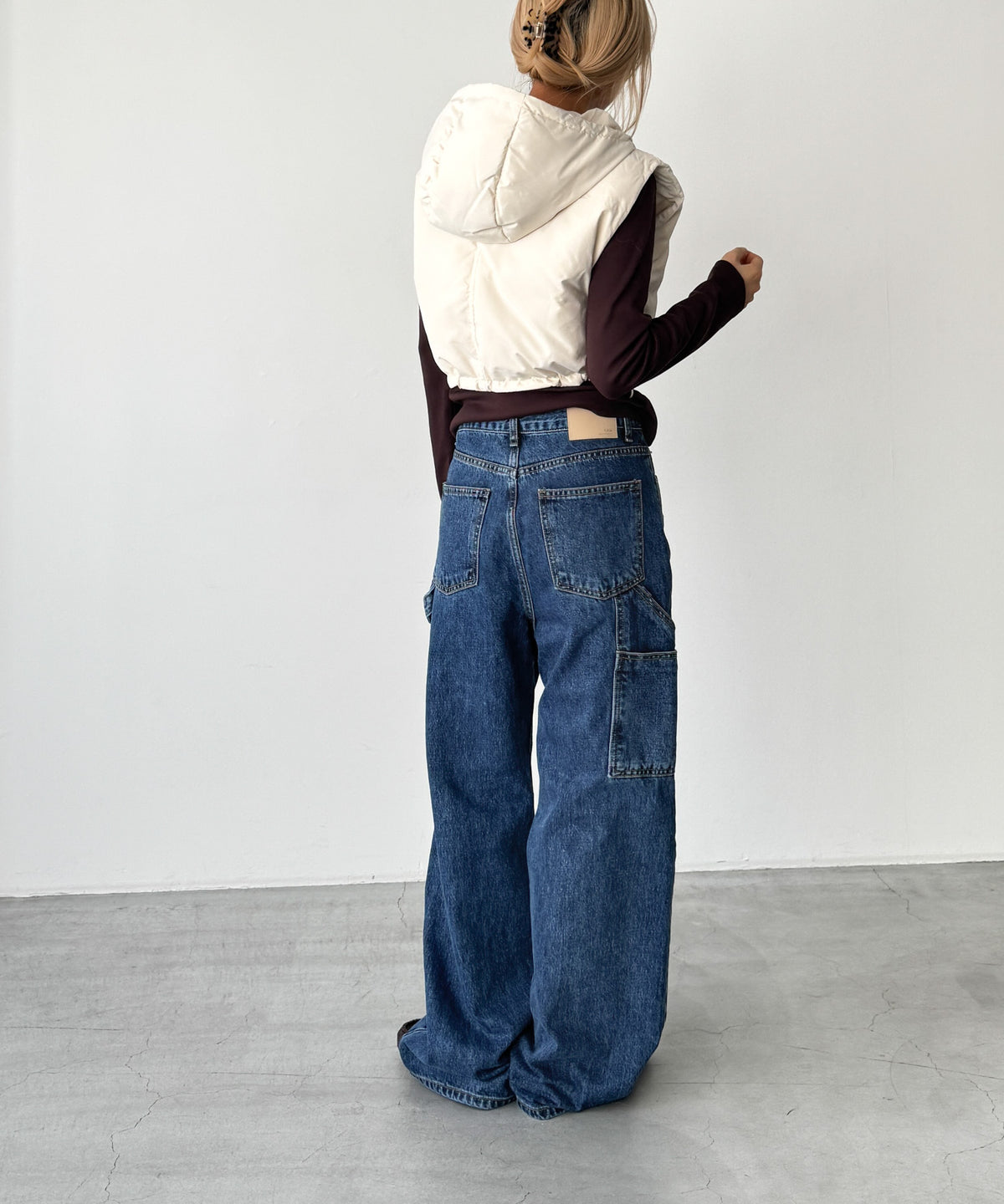 ペインターデニムパンツ