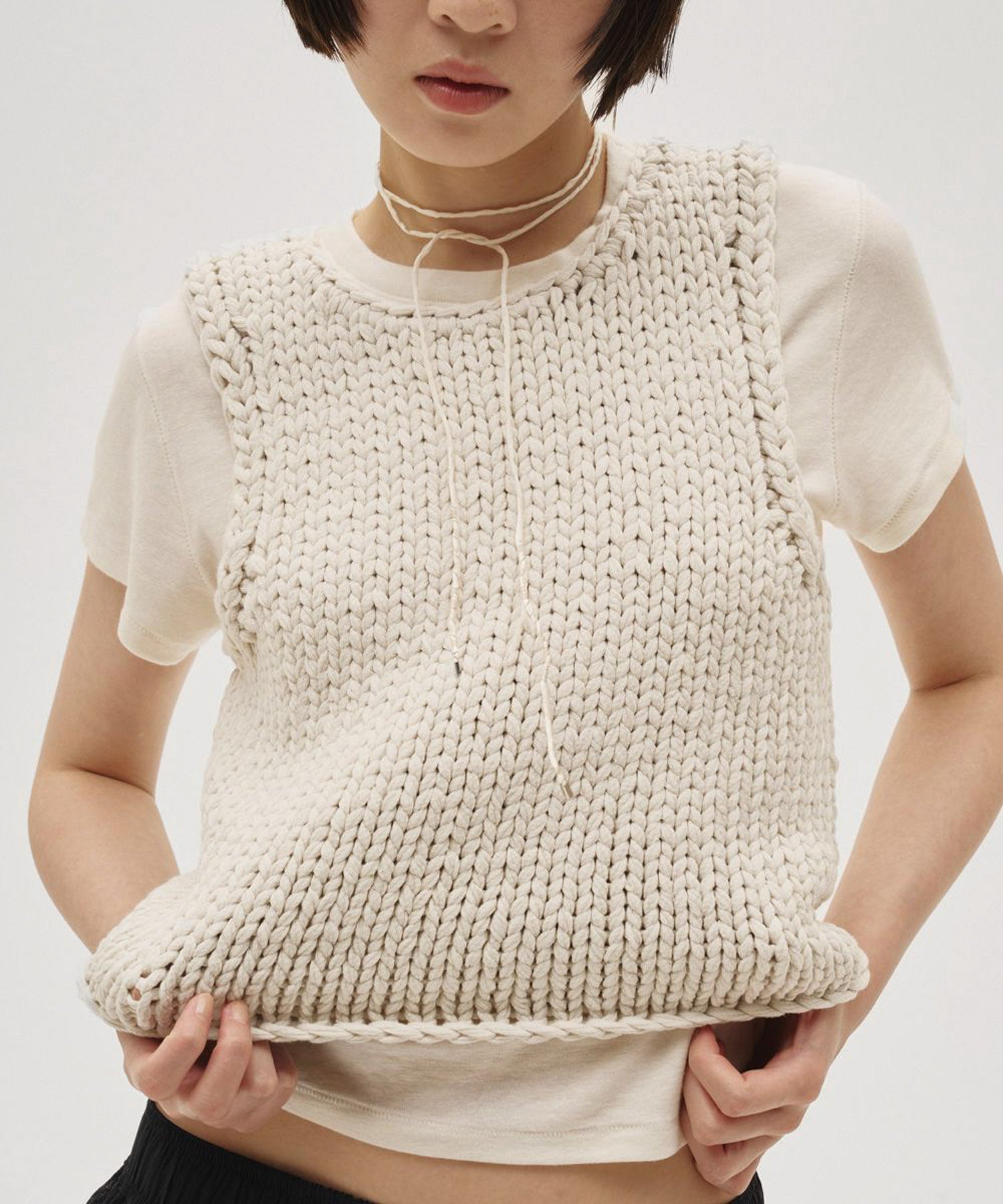 Silk Cord Choker シルクコードチョーカー/12610903