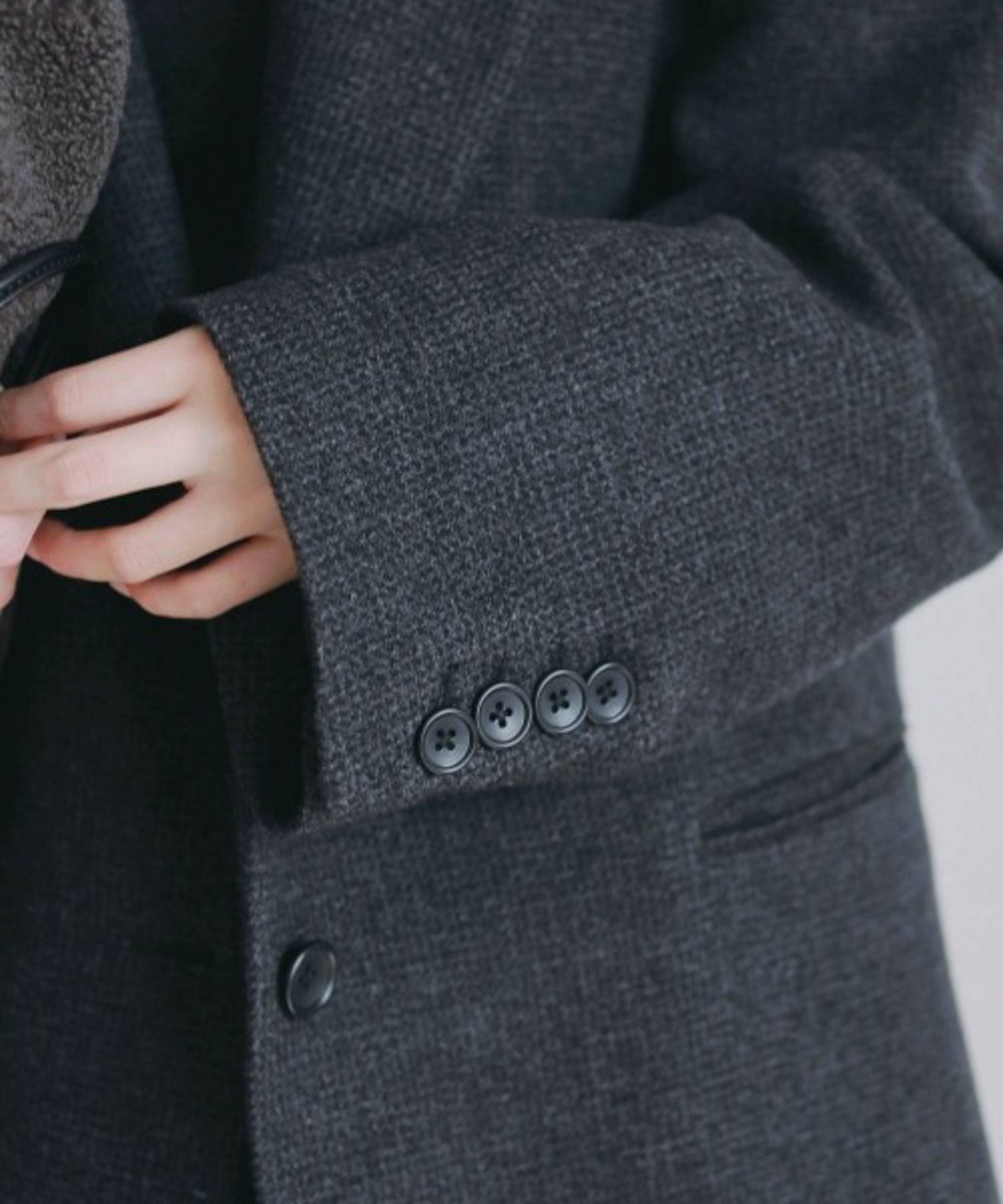 Herringbone Wool Jacket ヘリンボーンウールジャケット/62620104