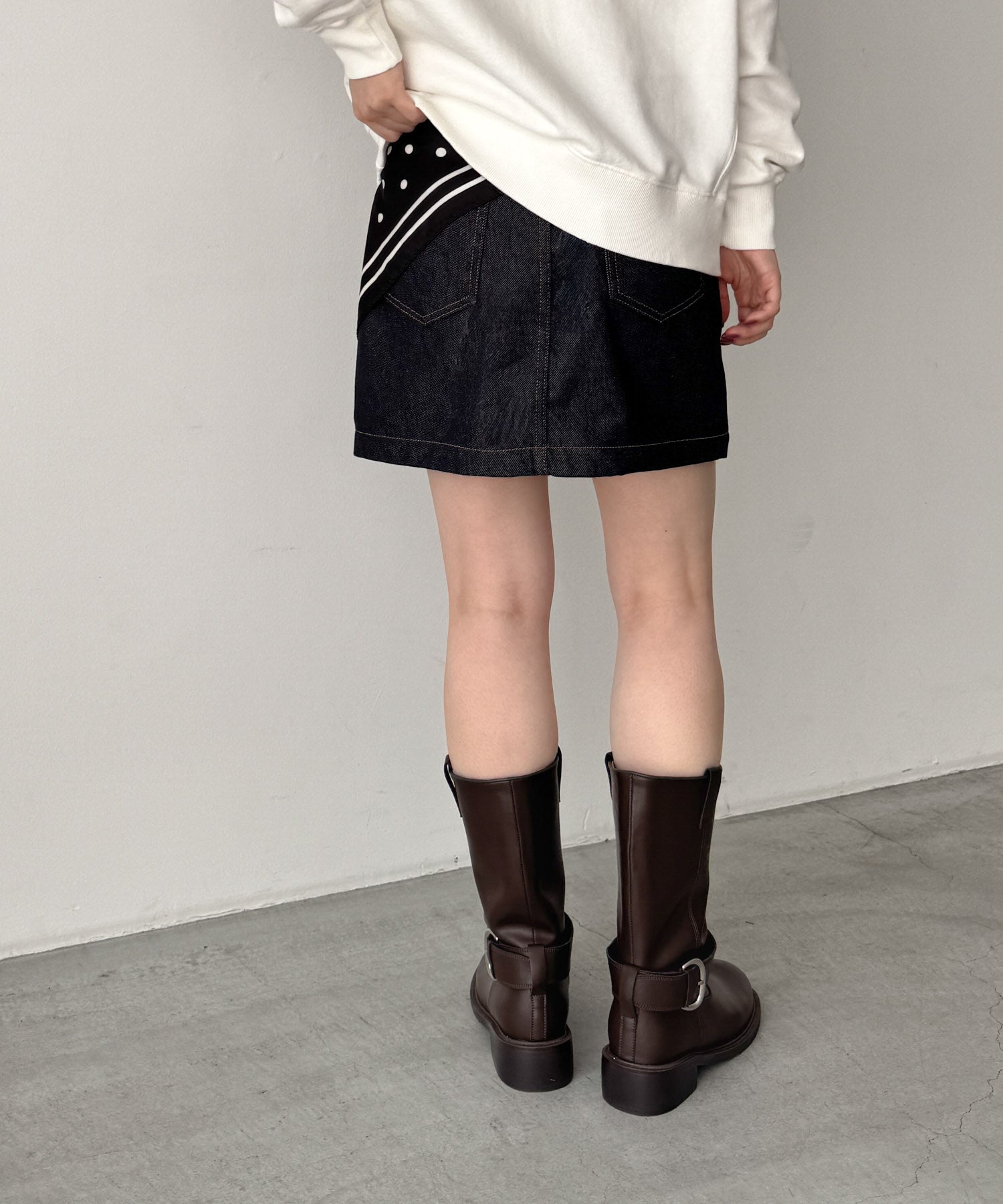 エンジニアミドルブーツ