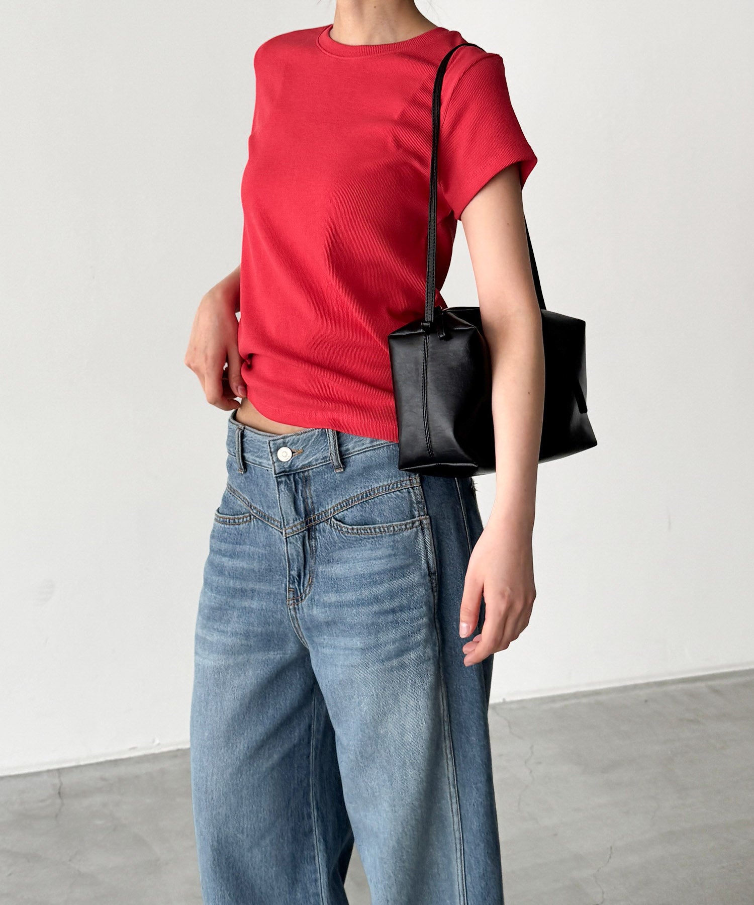クールリブクルーTシャツ
