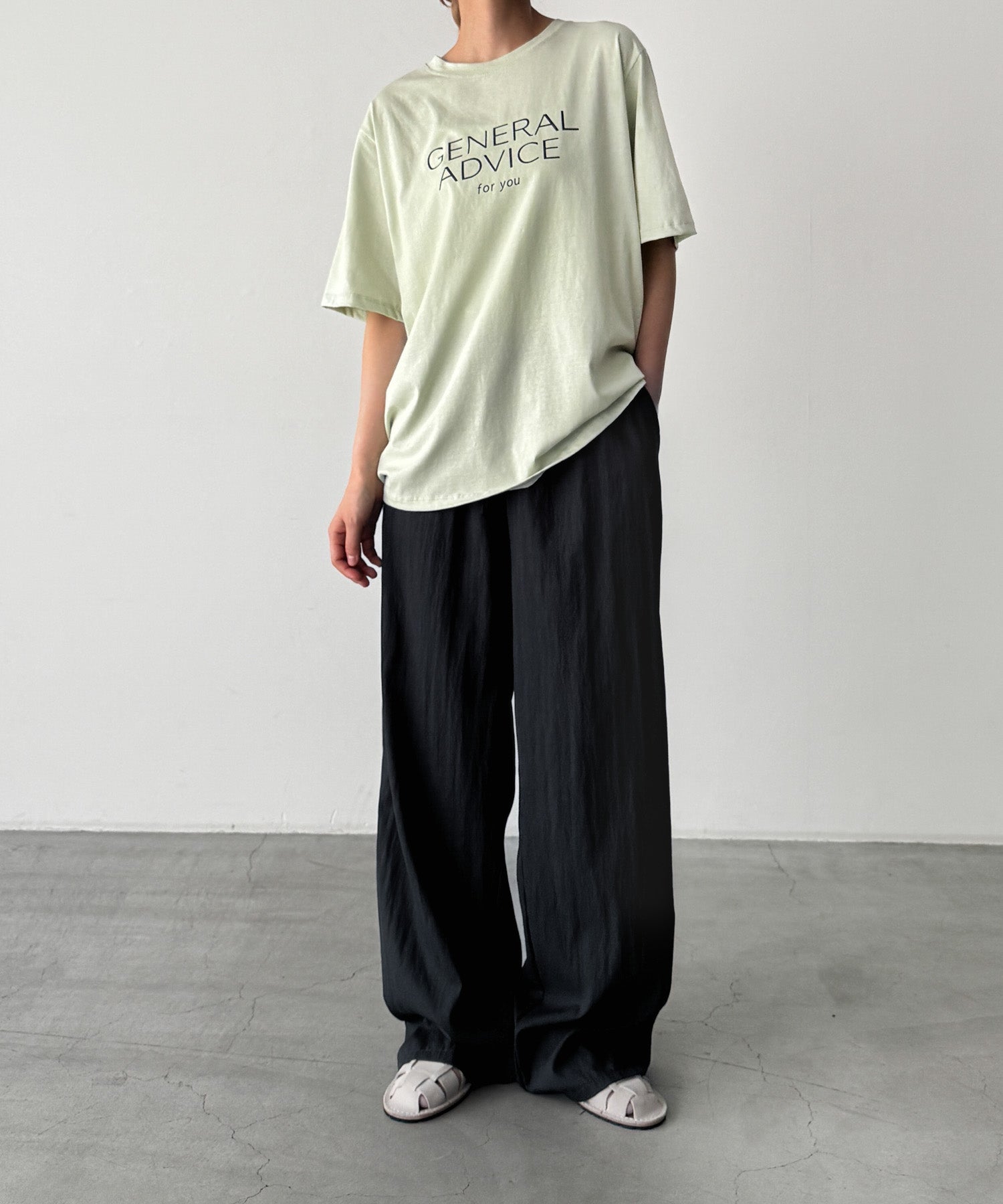 "GENERAL ADVICE"Tシャツ