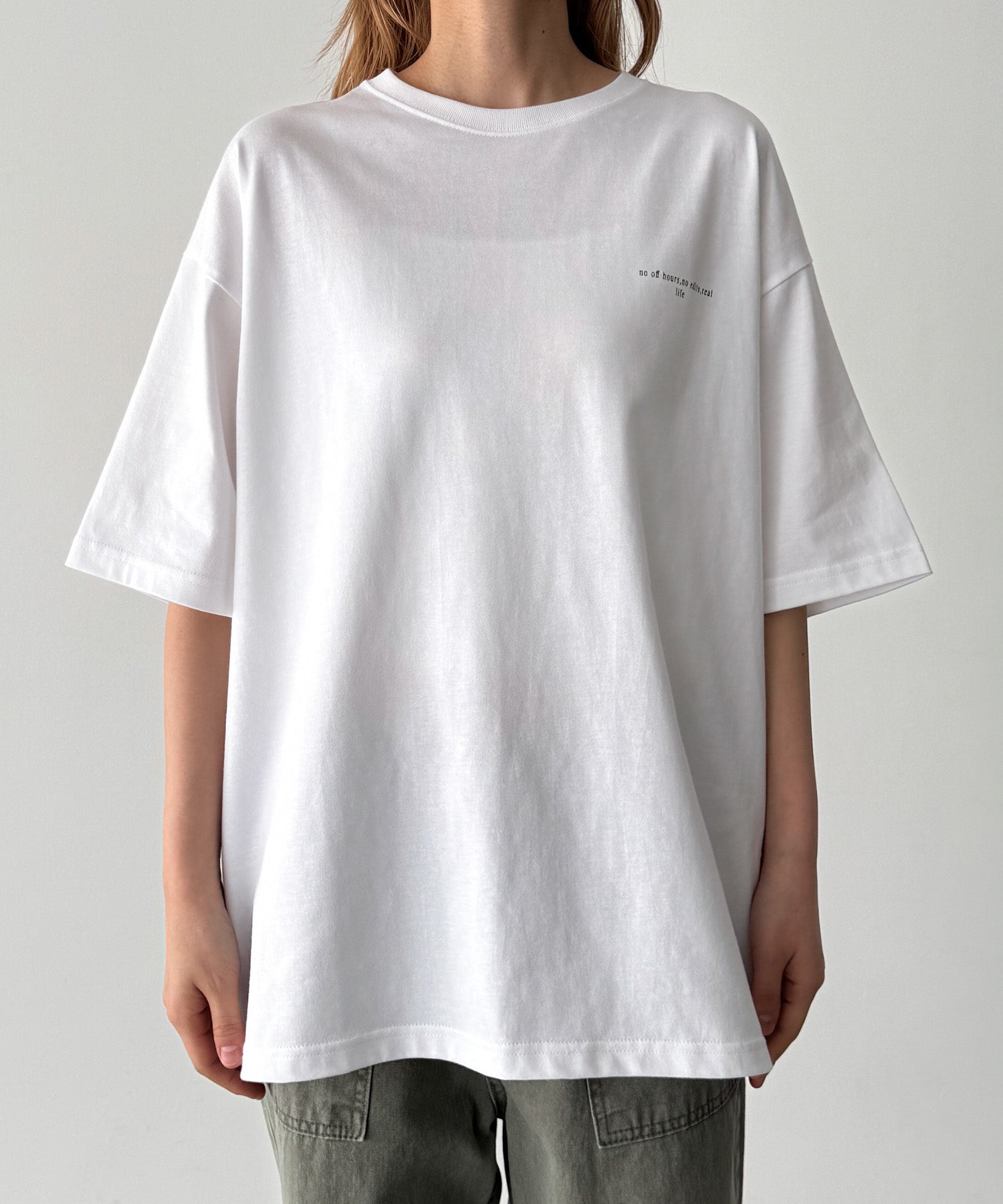 "PUBRIC"半袖Tシャツ