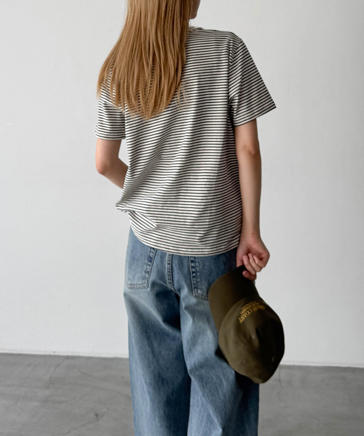 ナローボーダーリンガーTシャツ