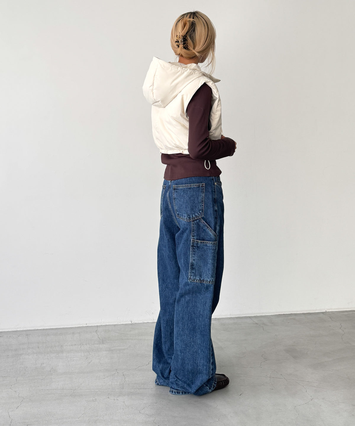 ペインターデニムパンツ