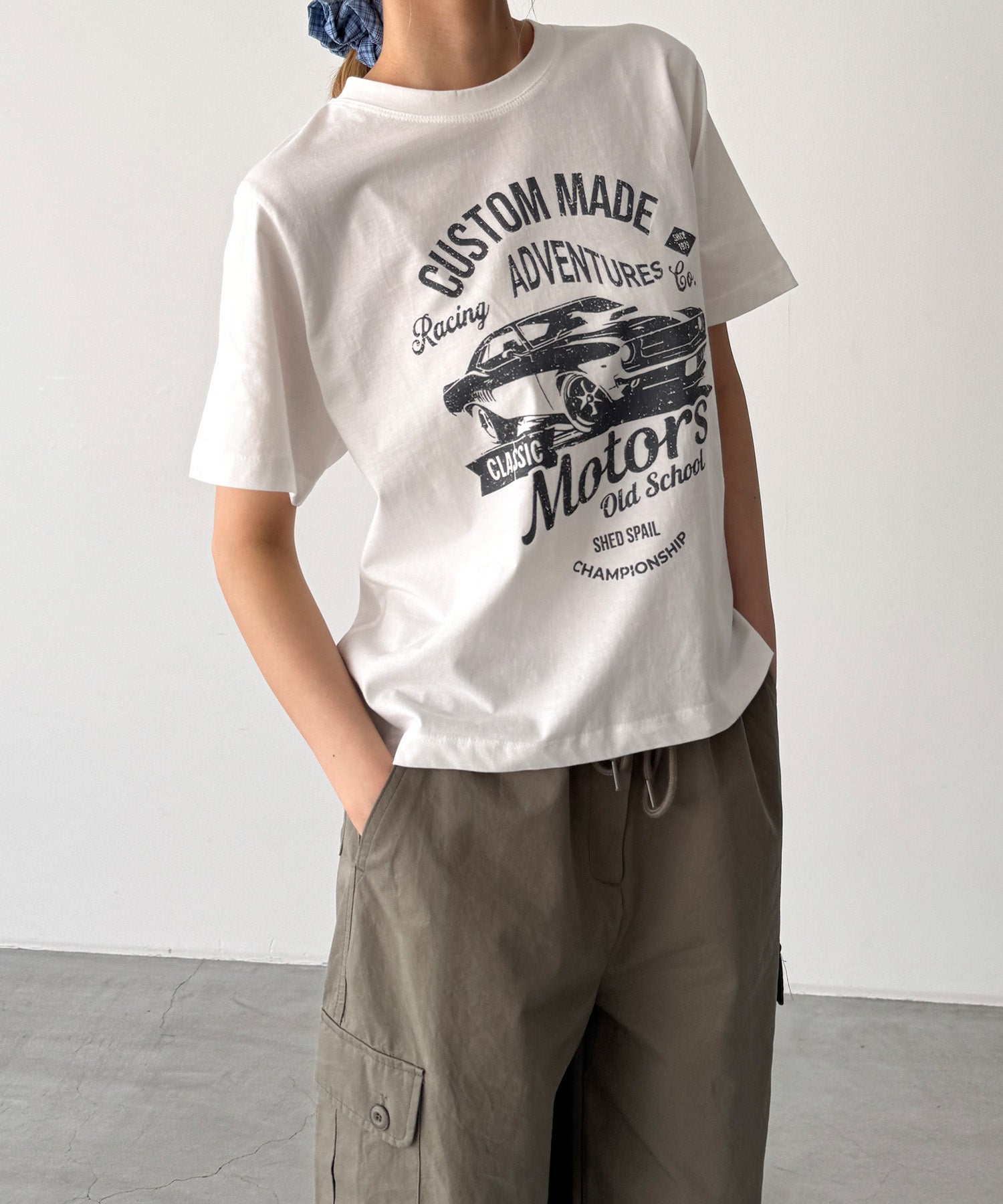 "Motors"Tシャツ