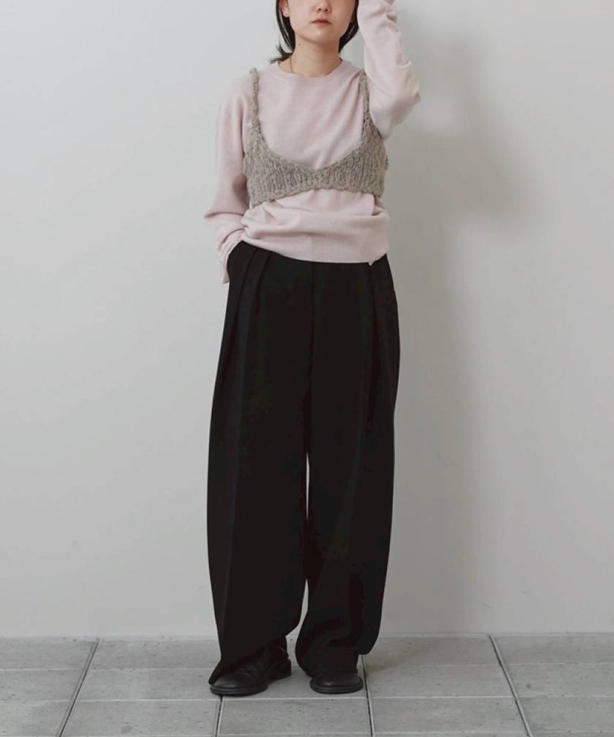 Bonding Wide Trousers