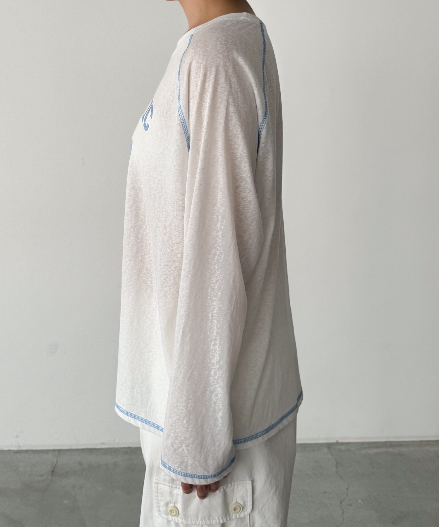 "ATHLETIC 93"ステッチロンT