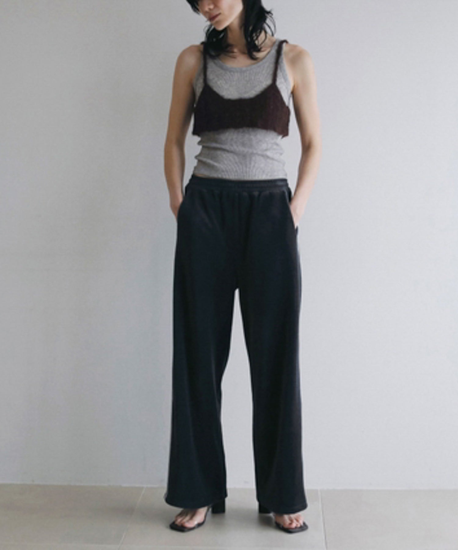 Velour Track Pants ベロアタックパンツ/62620704