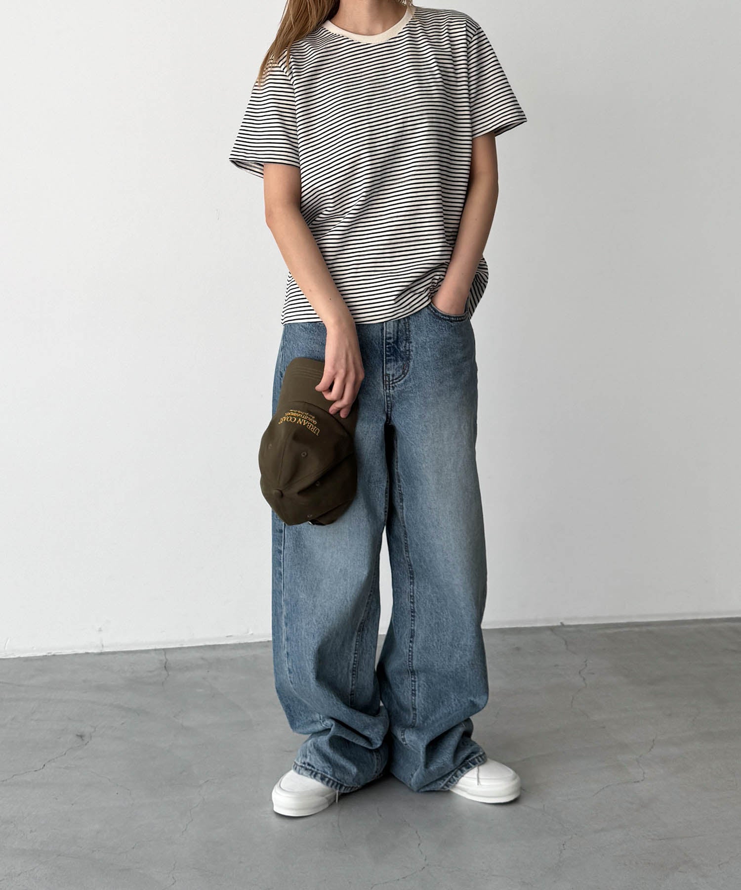 ナローボーダーリンガーTシャツ