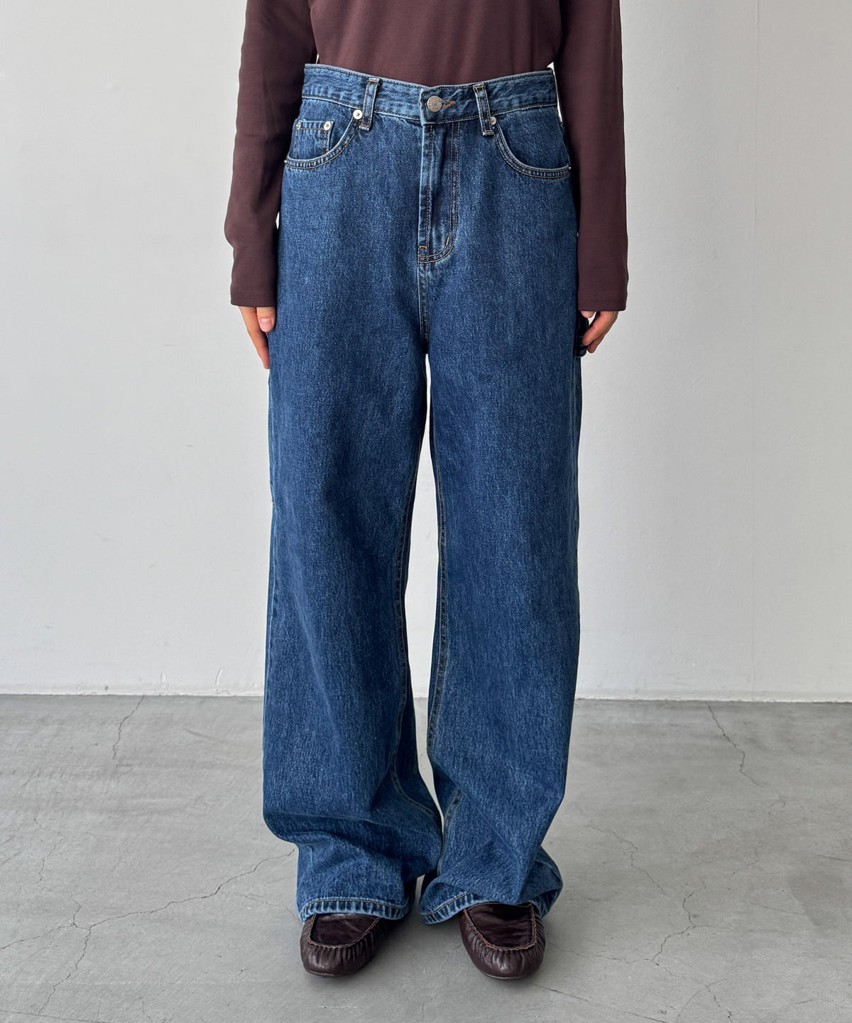 ペインターデニムパンツ