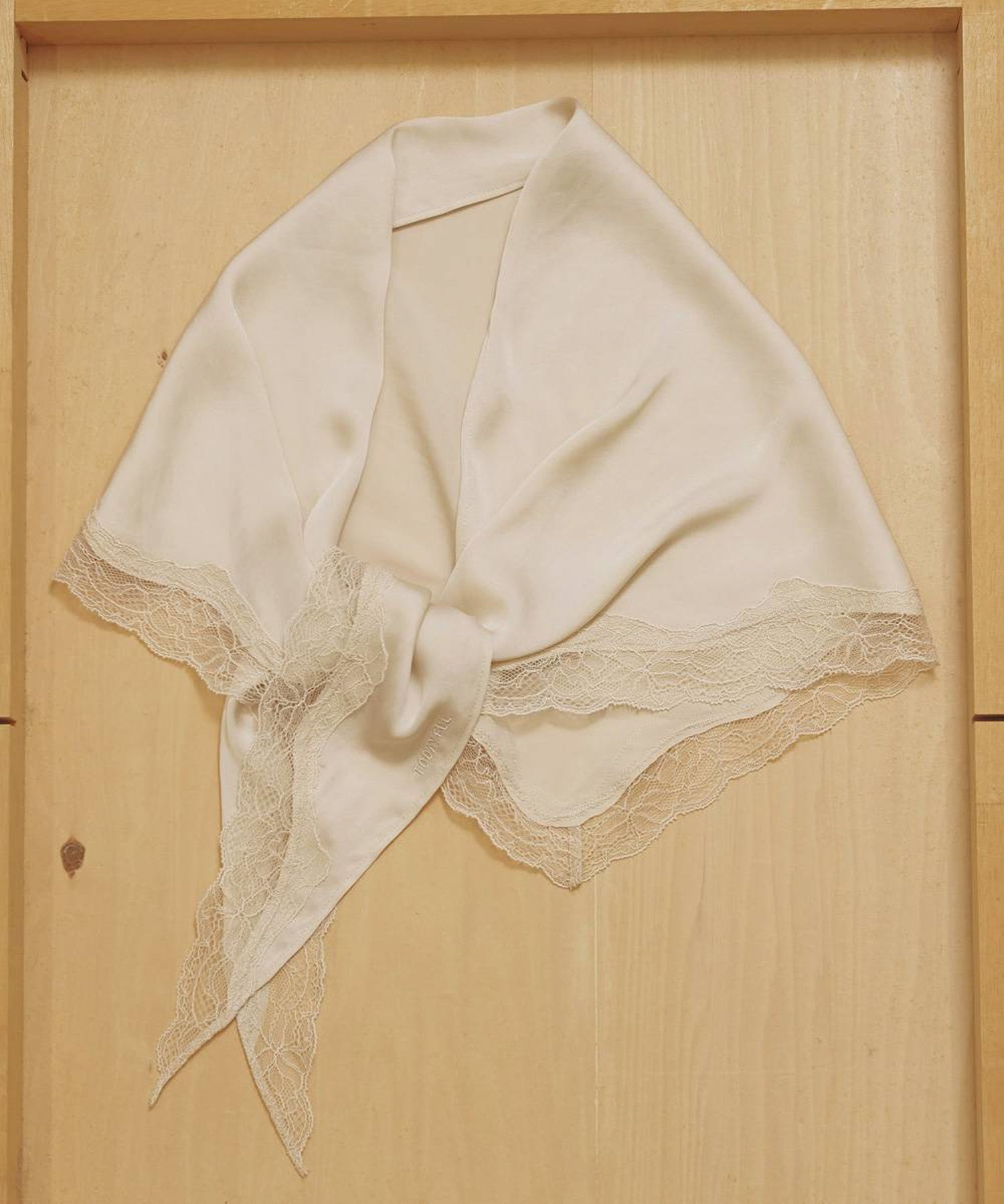 Satin Lace Scarf