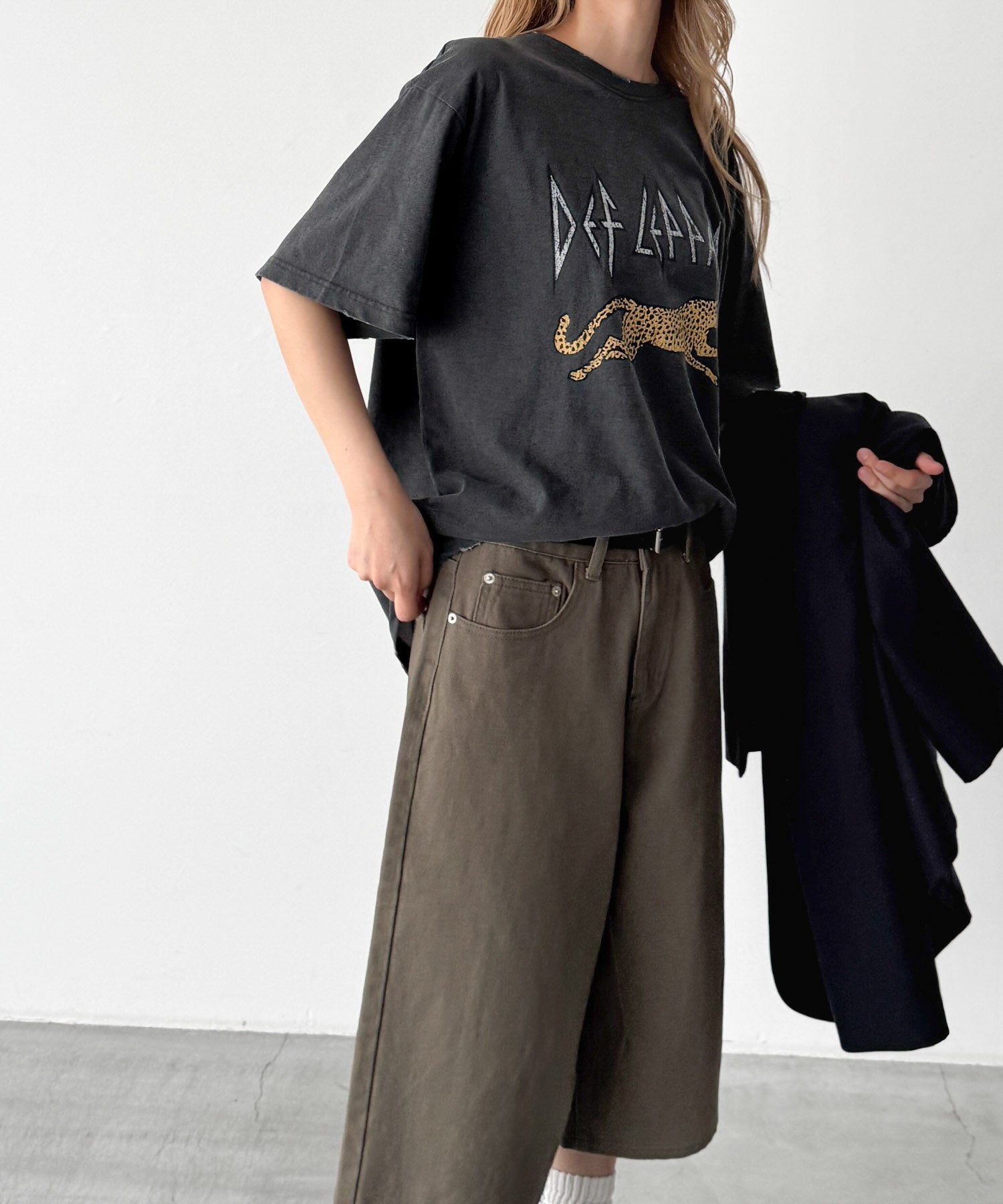 レオパードTシャツ