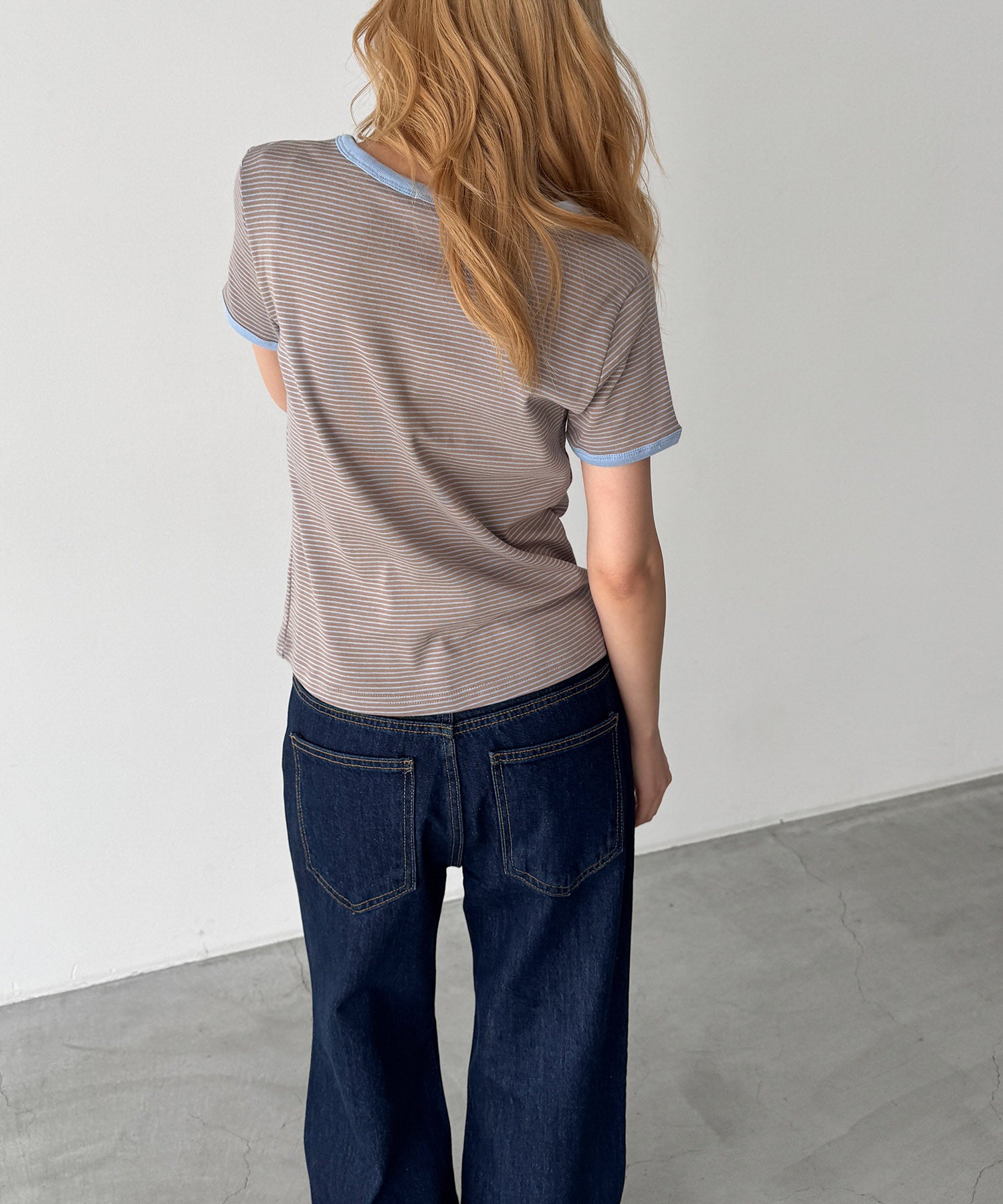 ナローボーダーリンガーTシャツ