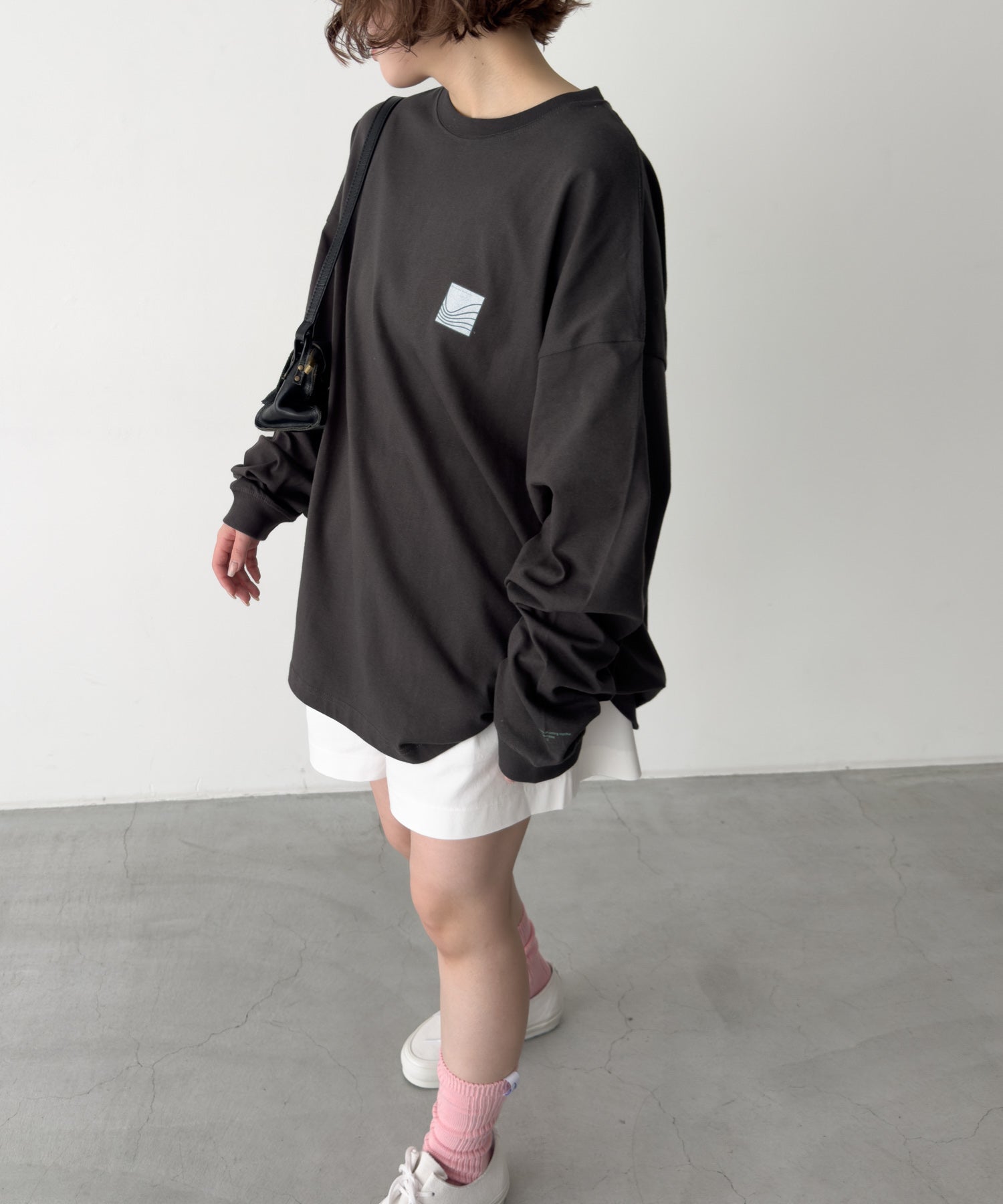"beach"ロングTシャツ