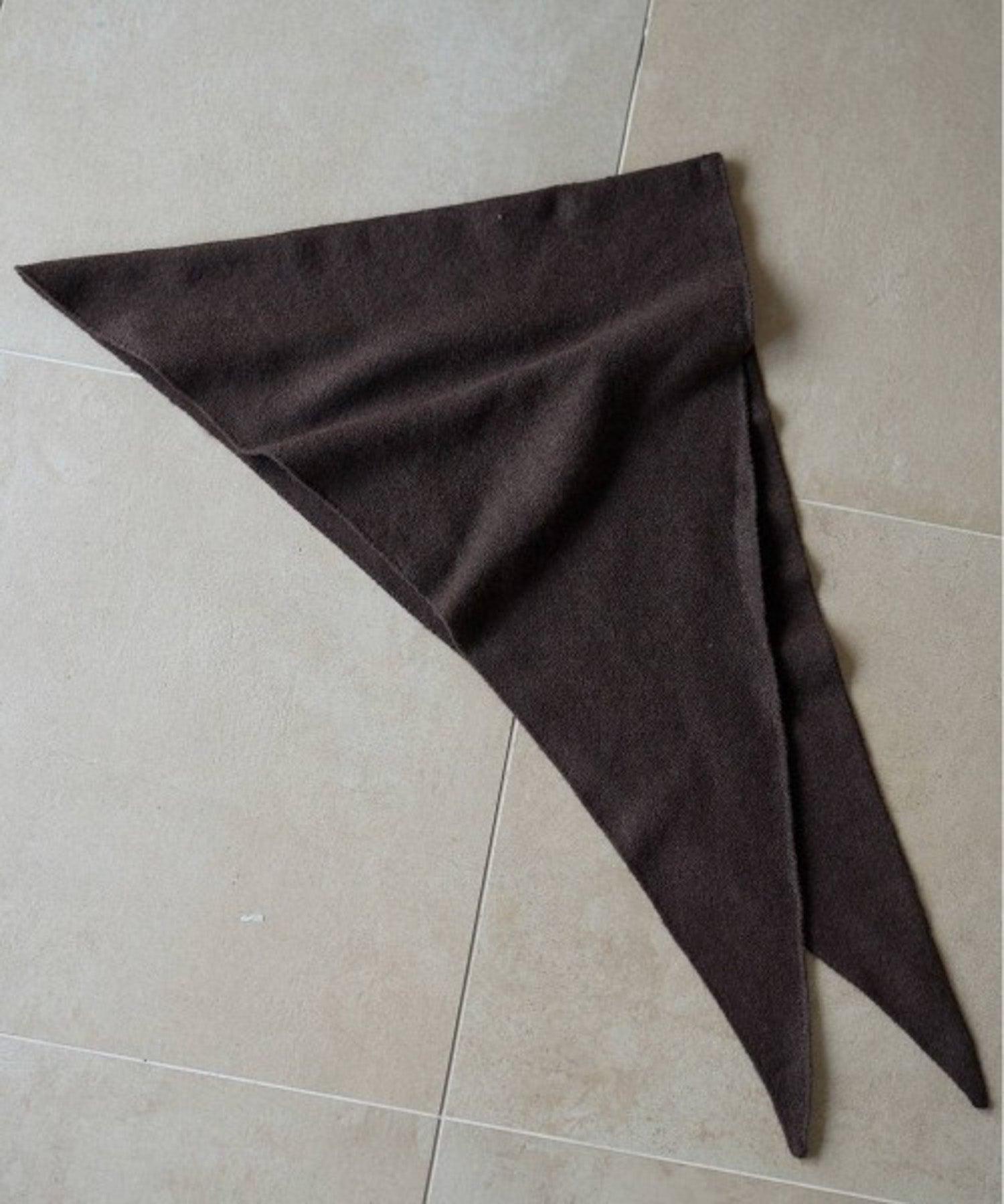 Knit Triangle Scarf ニットトライアングルスカーフ/62621013