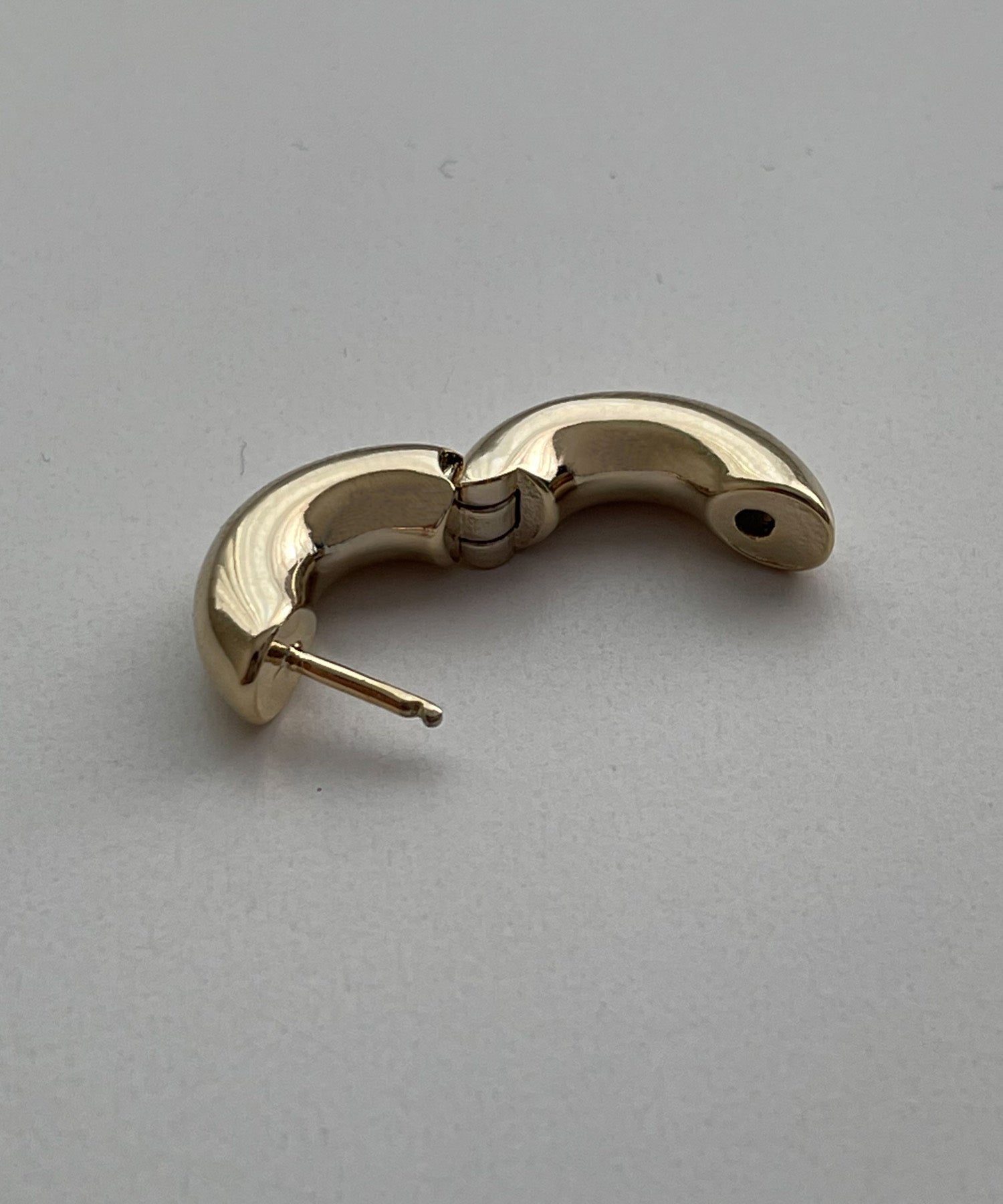 チャンキーフープピアス
