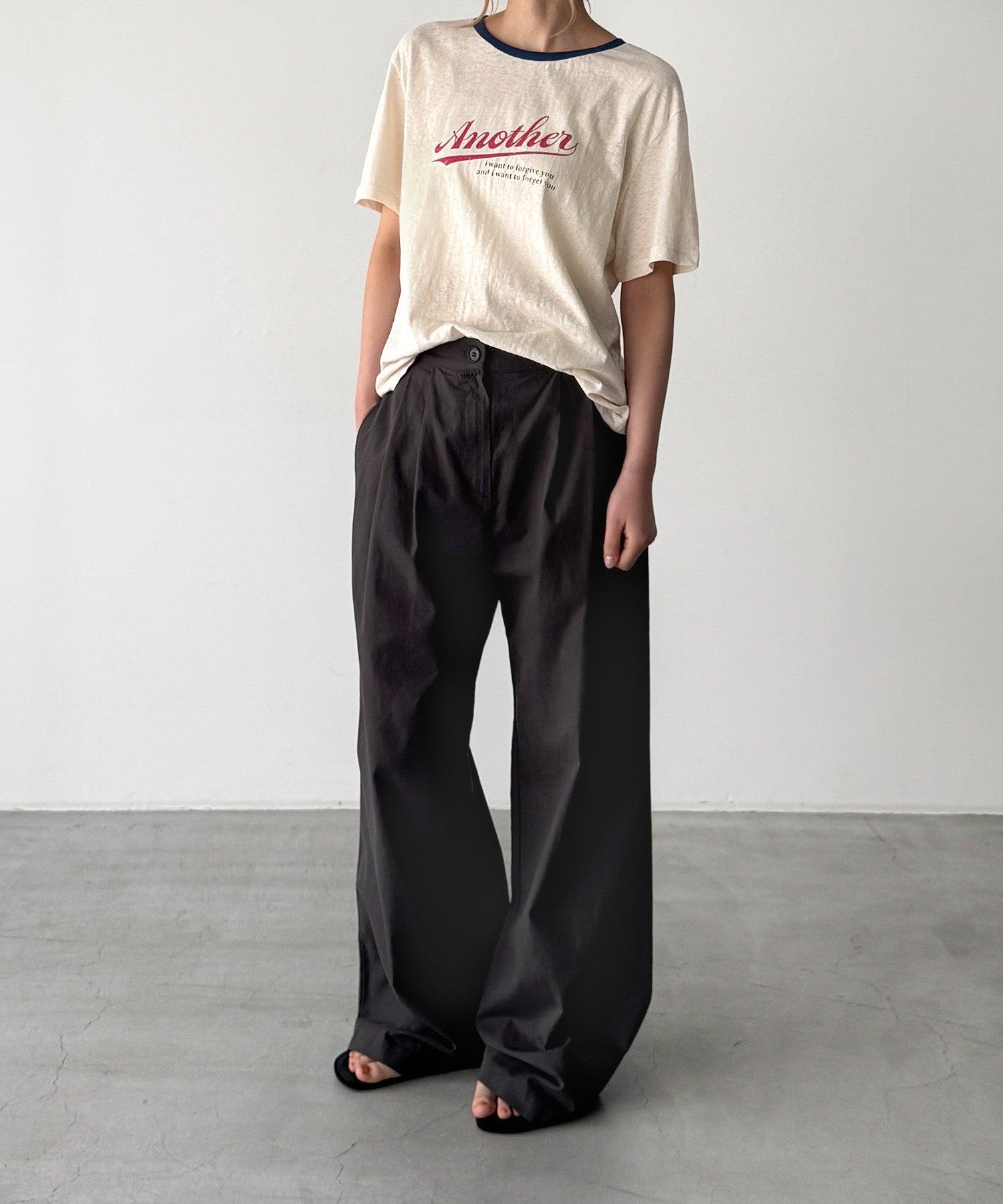 "Another"リンガーTシャツ