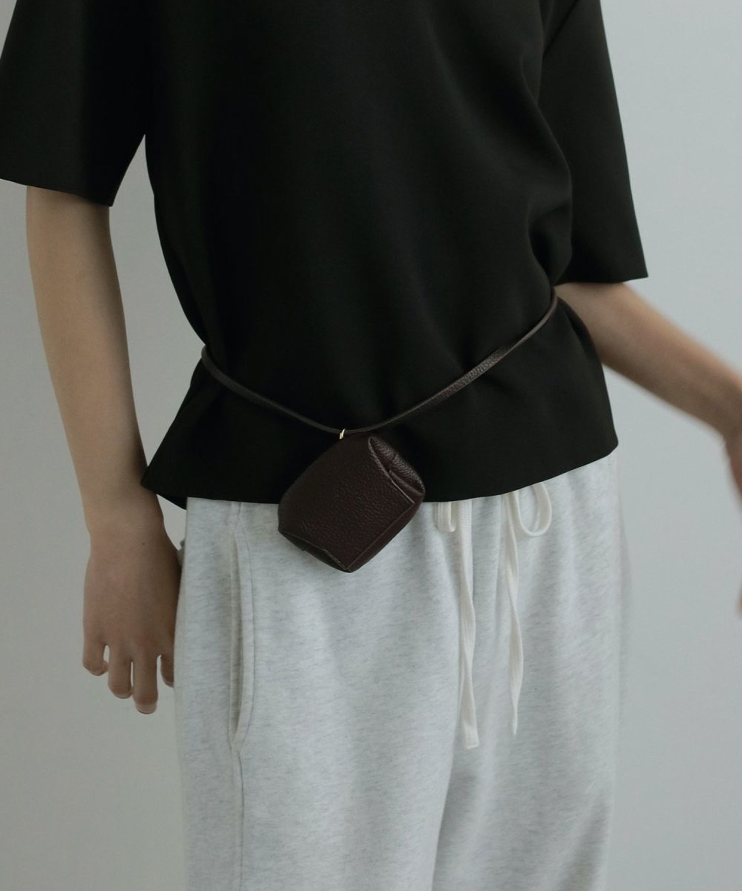Ecoleather Waist Pouch エコレザーウエストポーチ/62521023