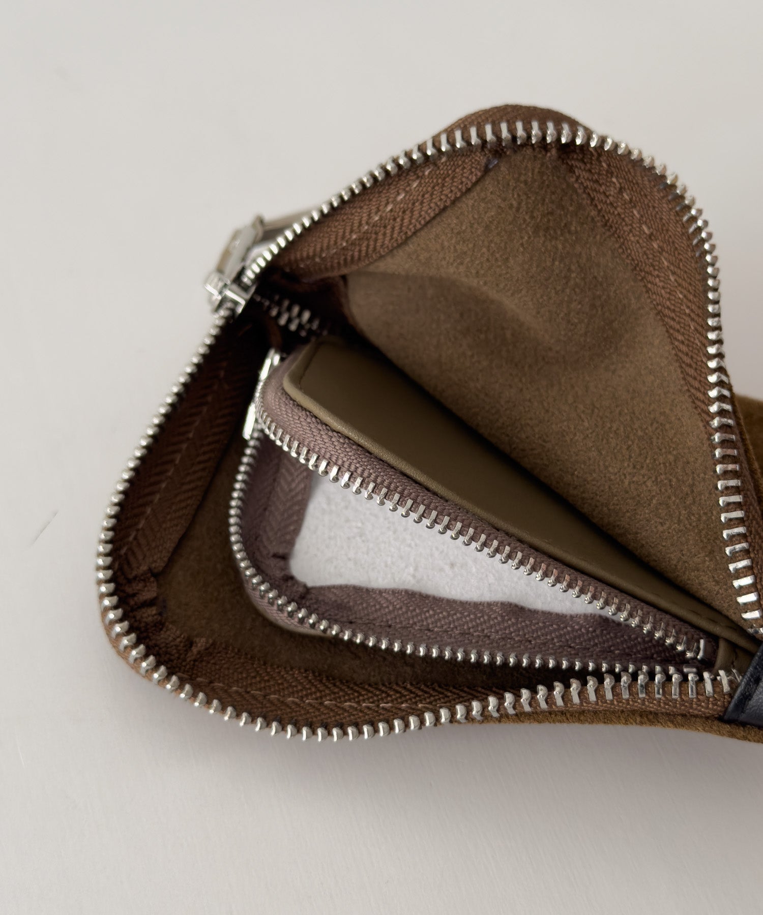 スウェードミニウォレット