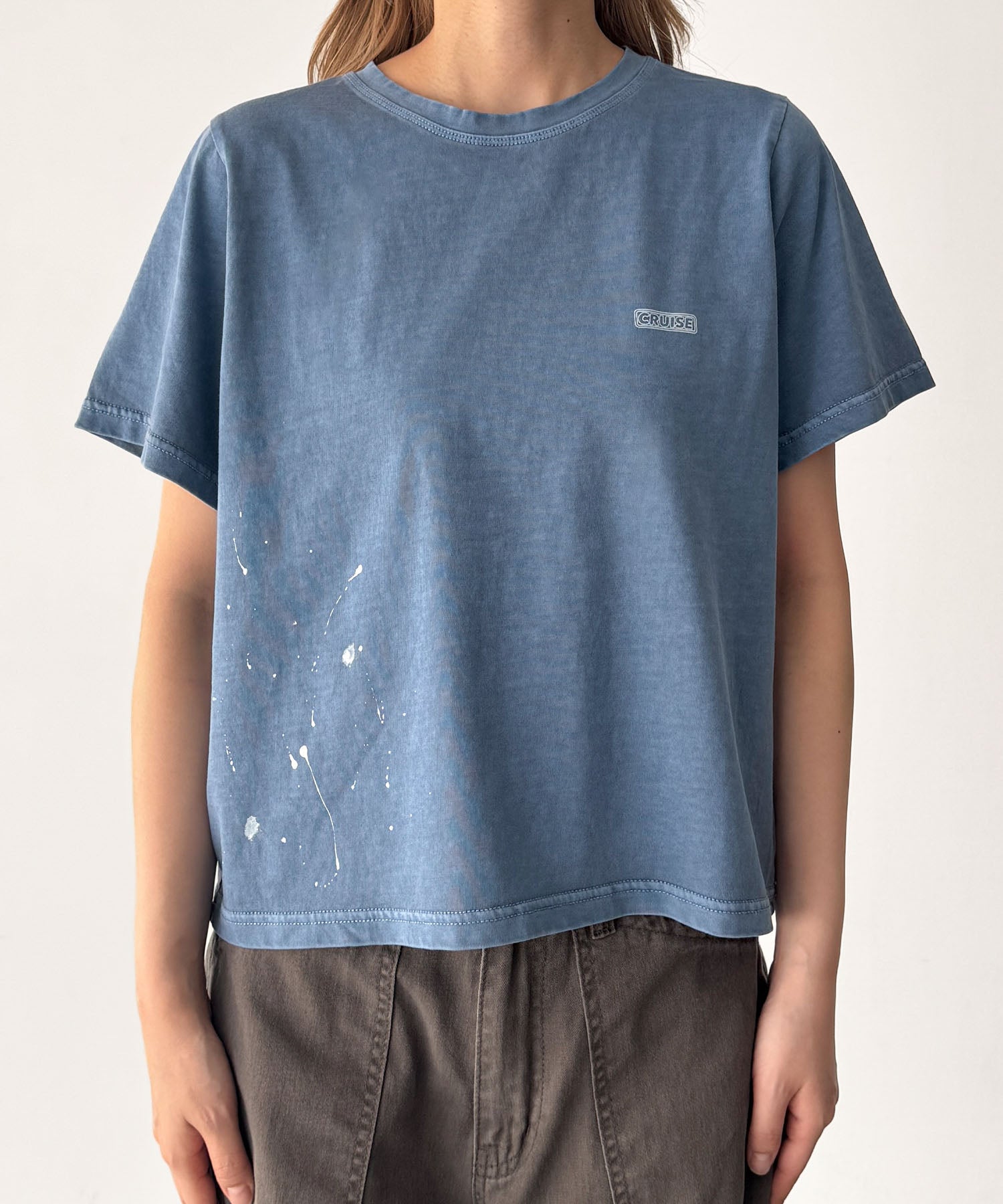 "CRUISE"スプレーTシャツ