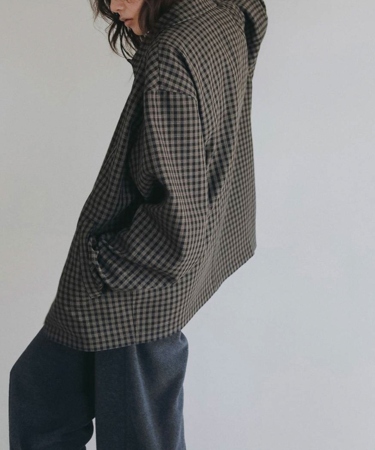 Check Coverall Jacket
