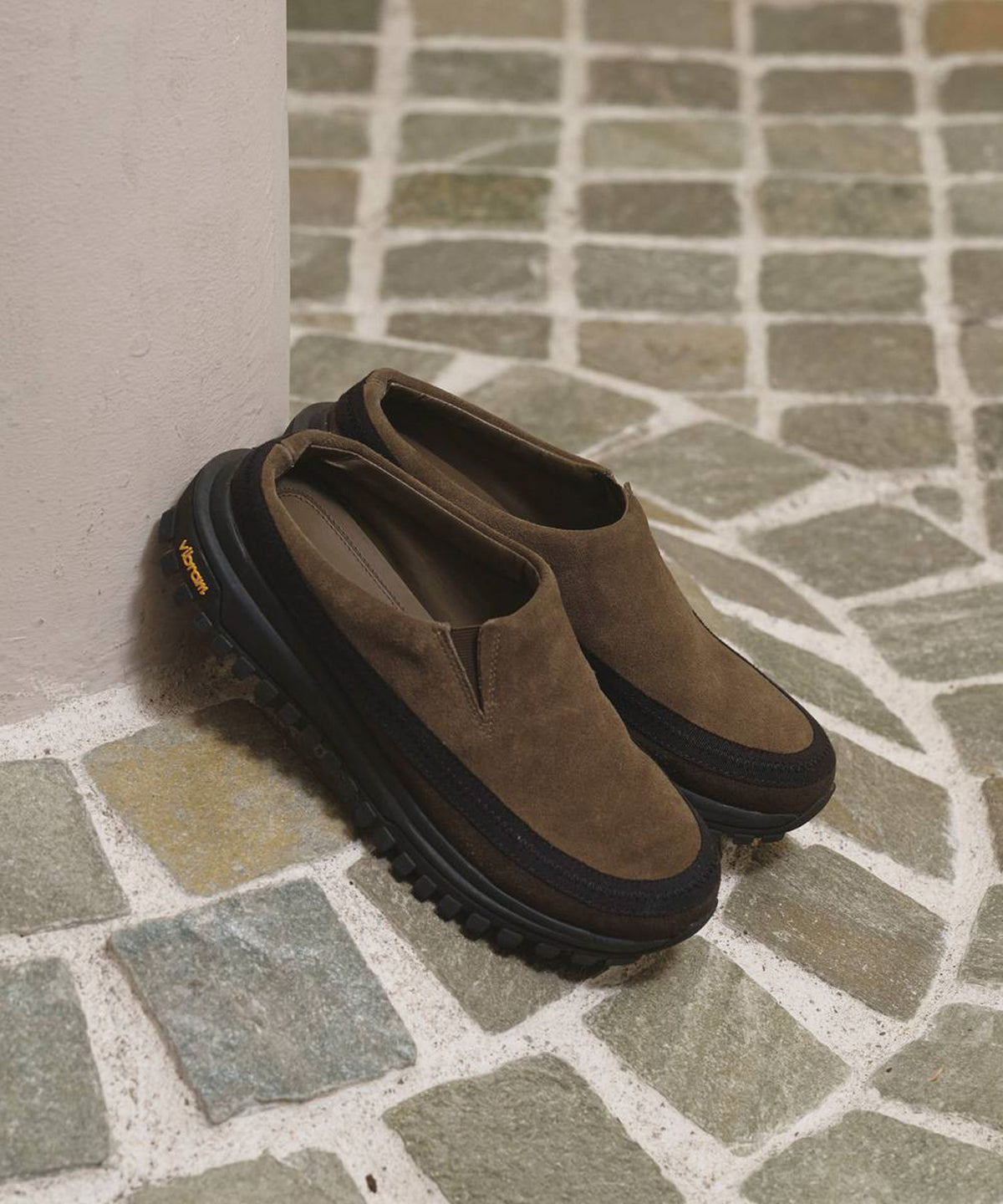 Vibramsole Leather Sabot