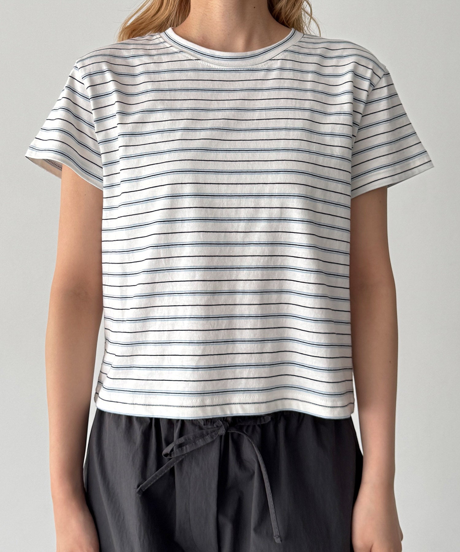 マルチボーダーTシャツ