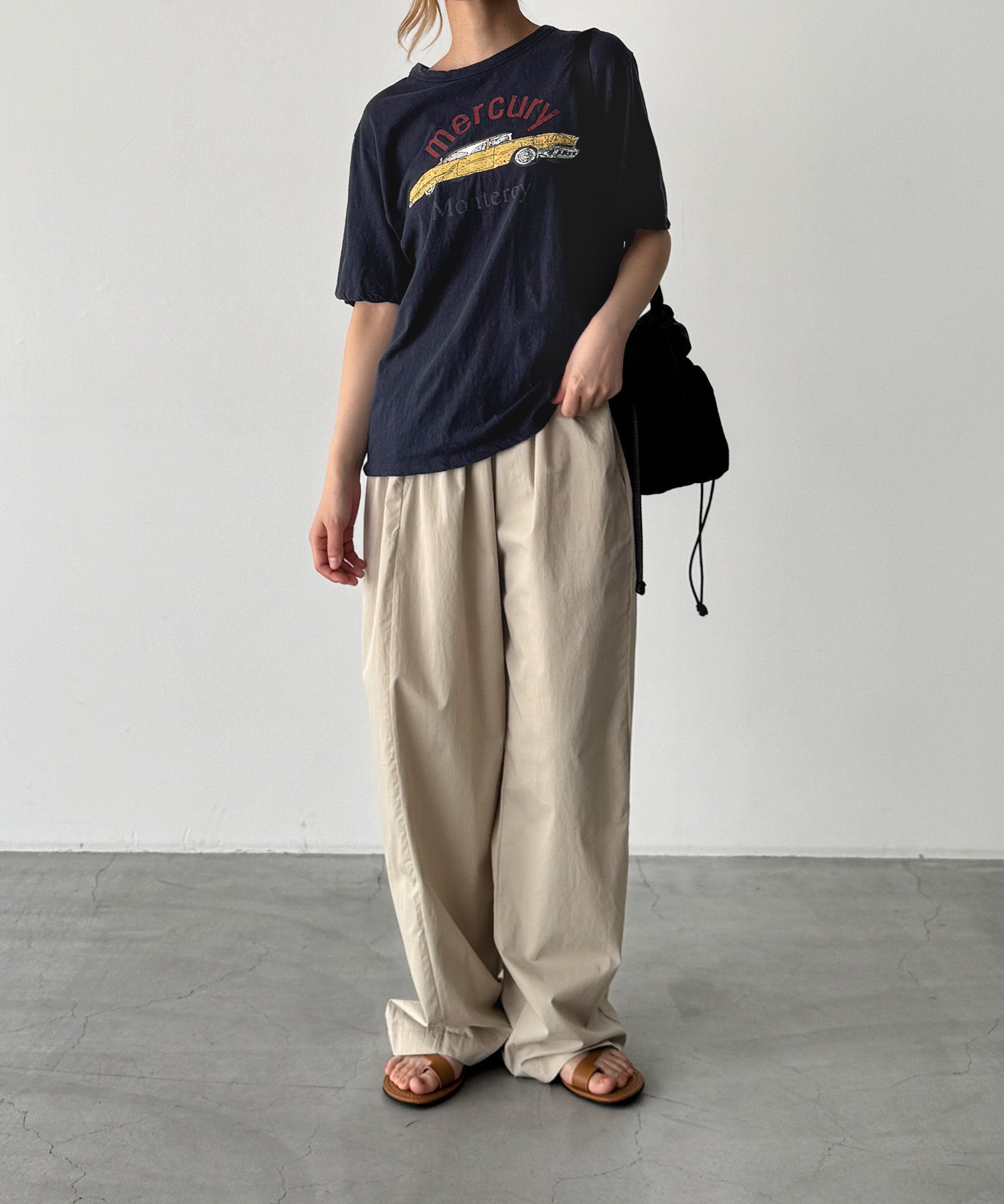 "mercury"スラブTシャツ
