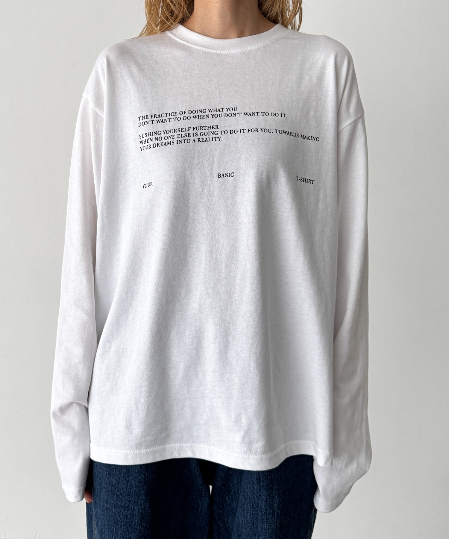 "YOUR BASIC"ロンT