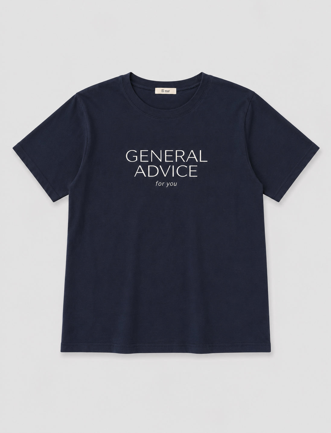 "GENERAL ADVICE"Tシャツ