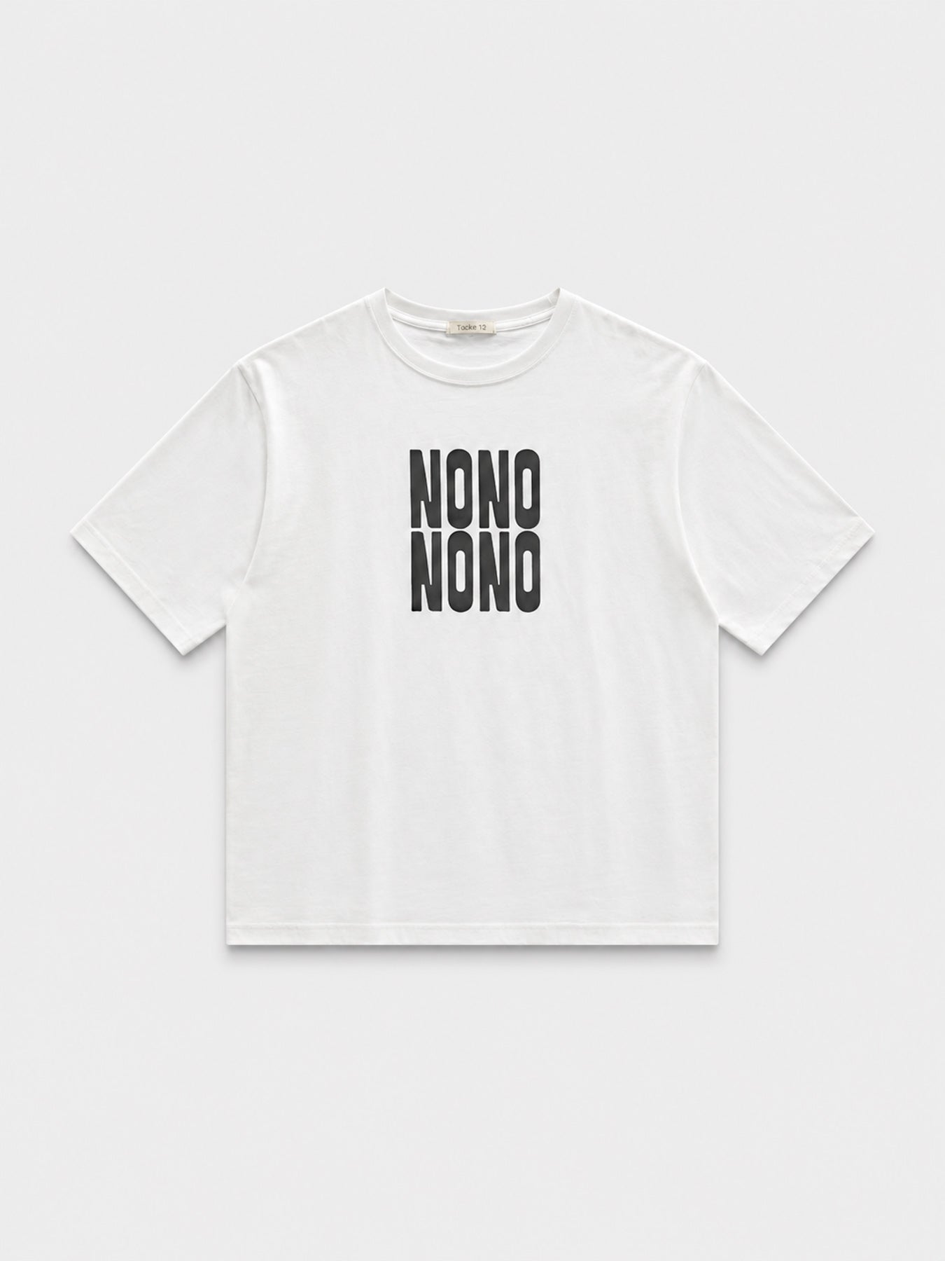 "NO"Tシャツ