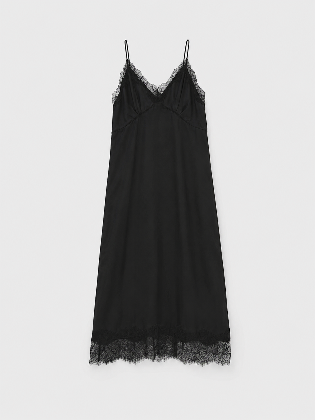 Satin Lace Dress