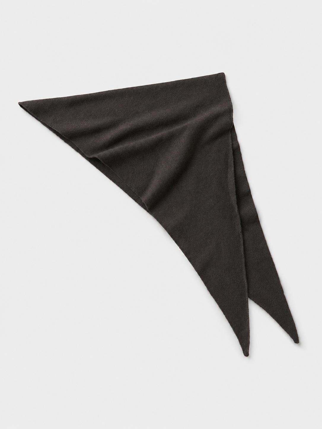 Knit Triangle Scarf