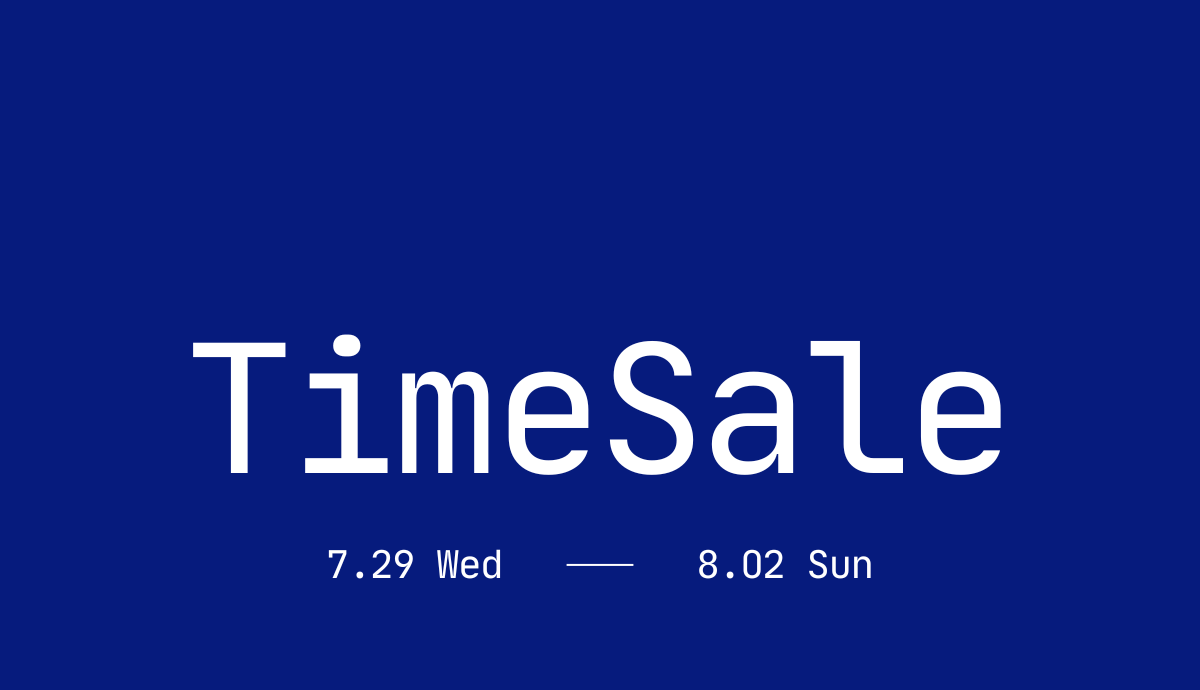 TIME SALE