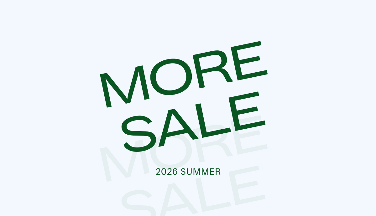 2026 SUMMER MORE SALE