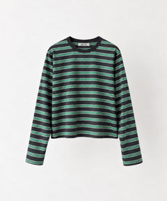 マルチボーダーロングTシャツ