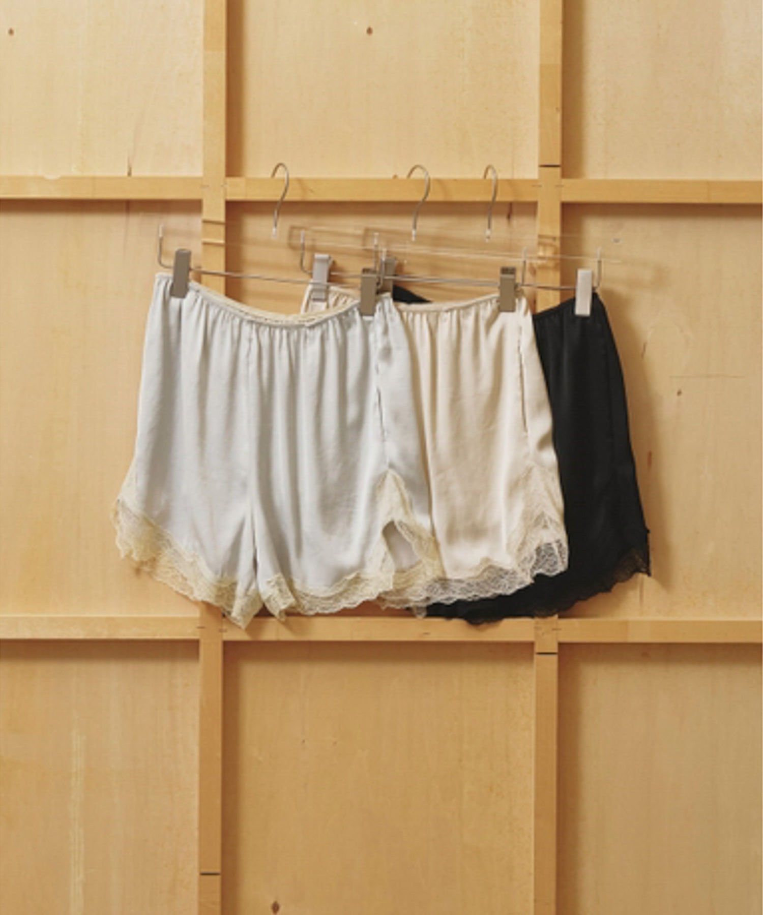 Satin Lace Halfpants サテンレースハーフパンツ/12610722