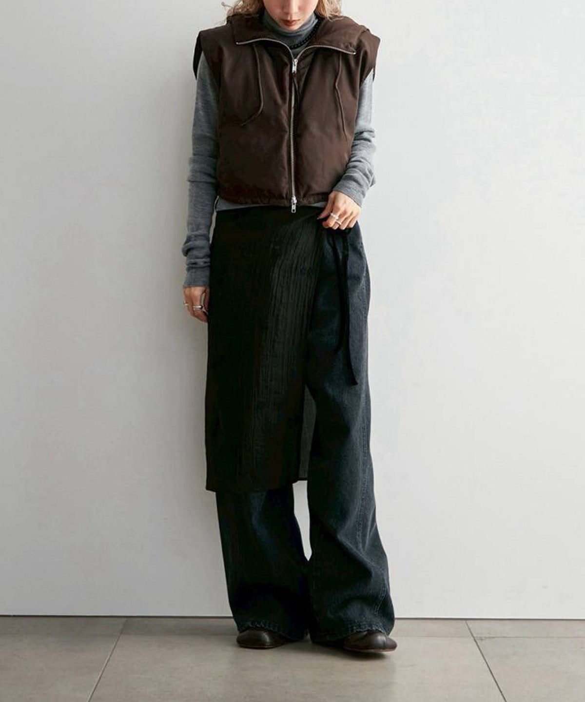 Hooded Down Vest