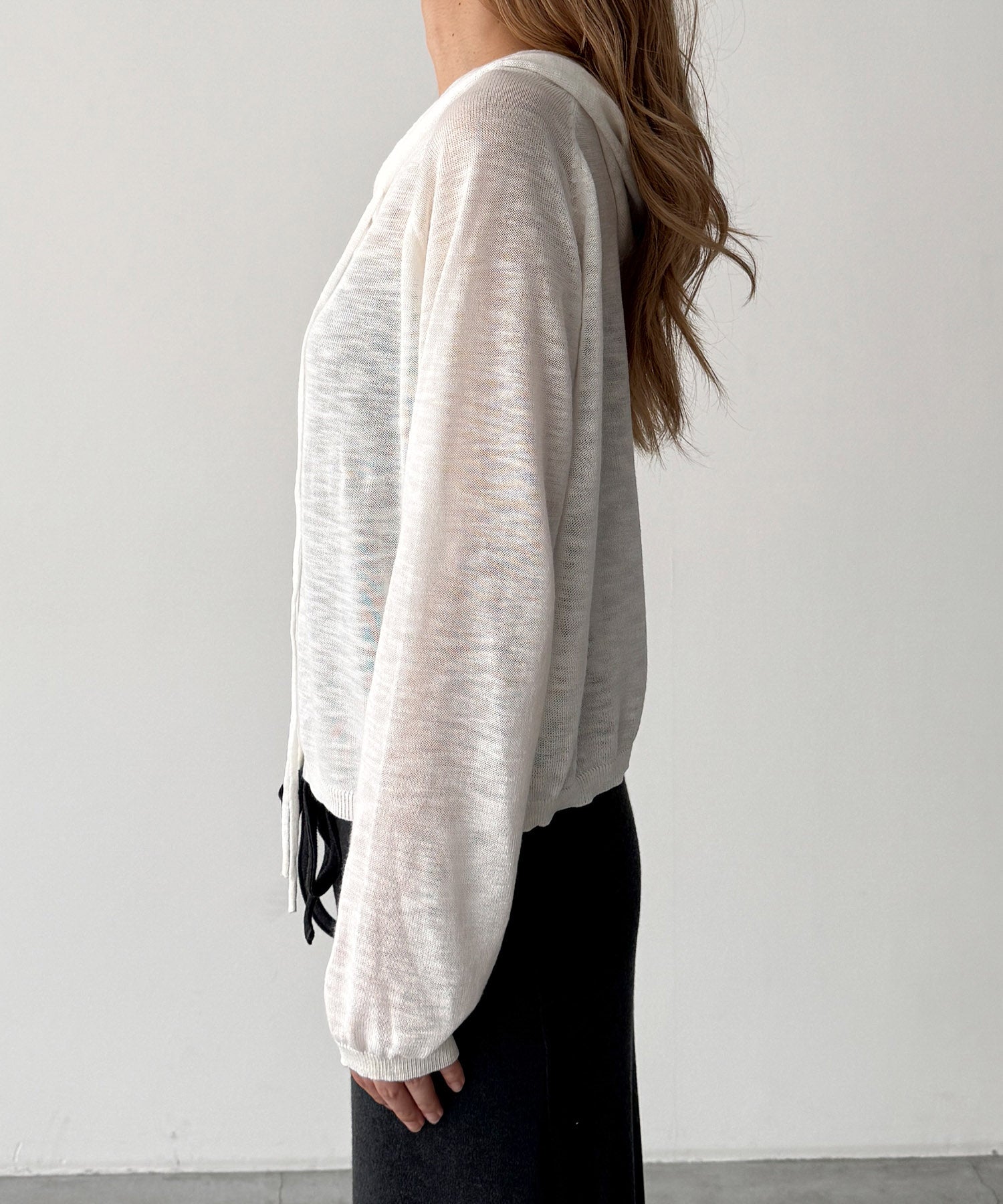 パーカーカーディガン